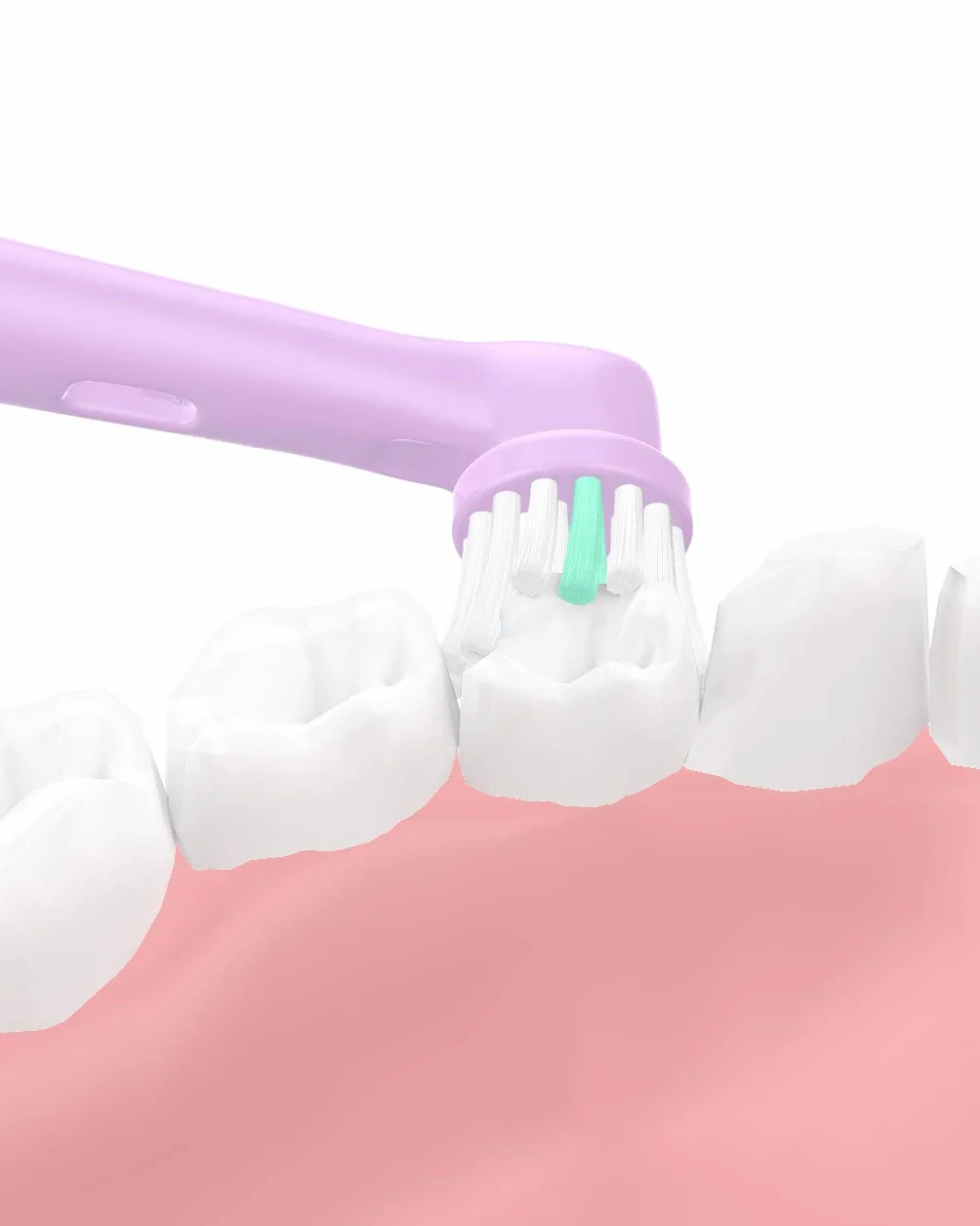 YanBan 8 pezzi Testina per spazzolino per bambini per Oral B, testine di ricambio per Braun kids spazzolino elettrico
