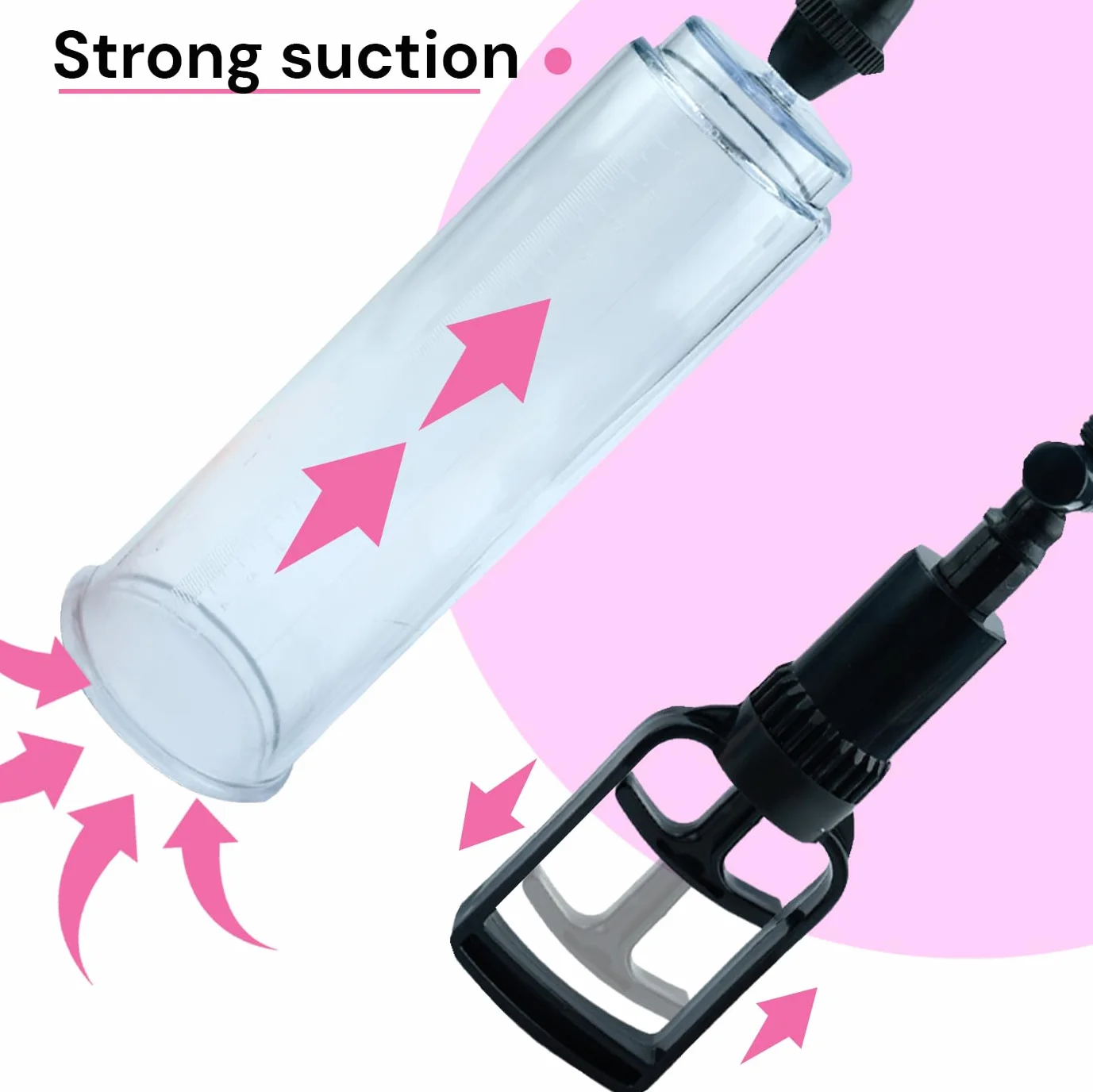 Pompa pene Estensore uomo Sex toys Vacuum device Pompa per il Ingrandimento vacuum pene uomo allungare Prolunga P02-10