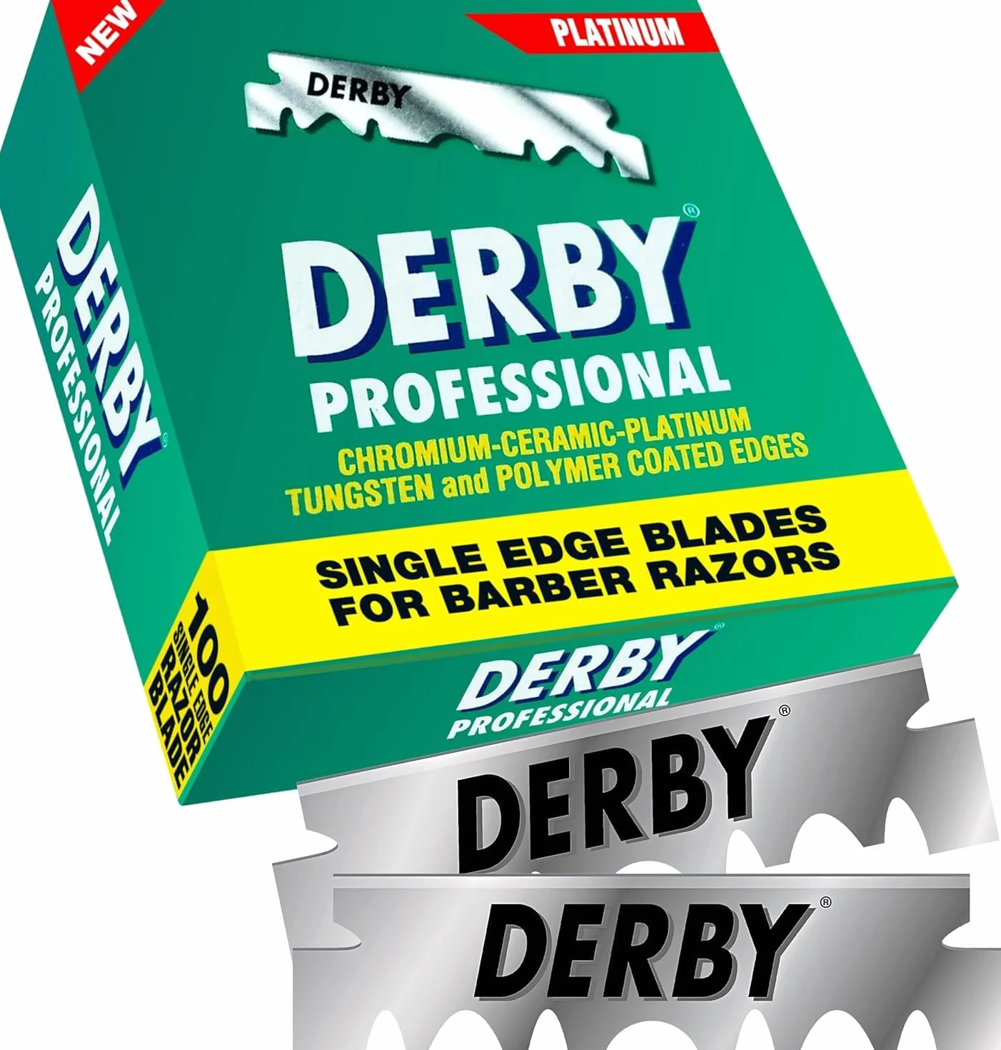 Derby Lamette da Barba Professional - 100 Unità