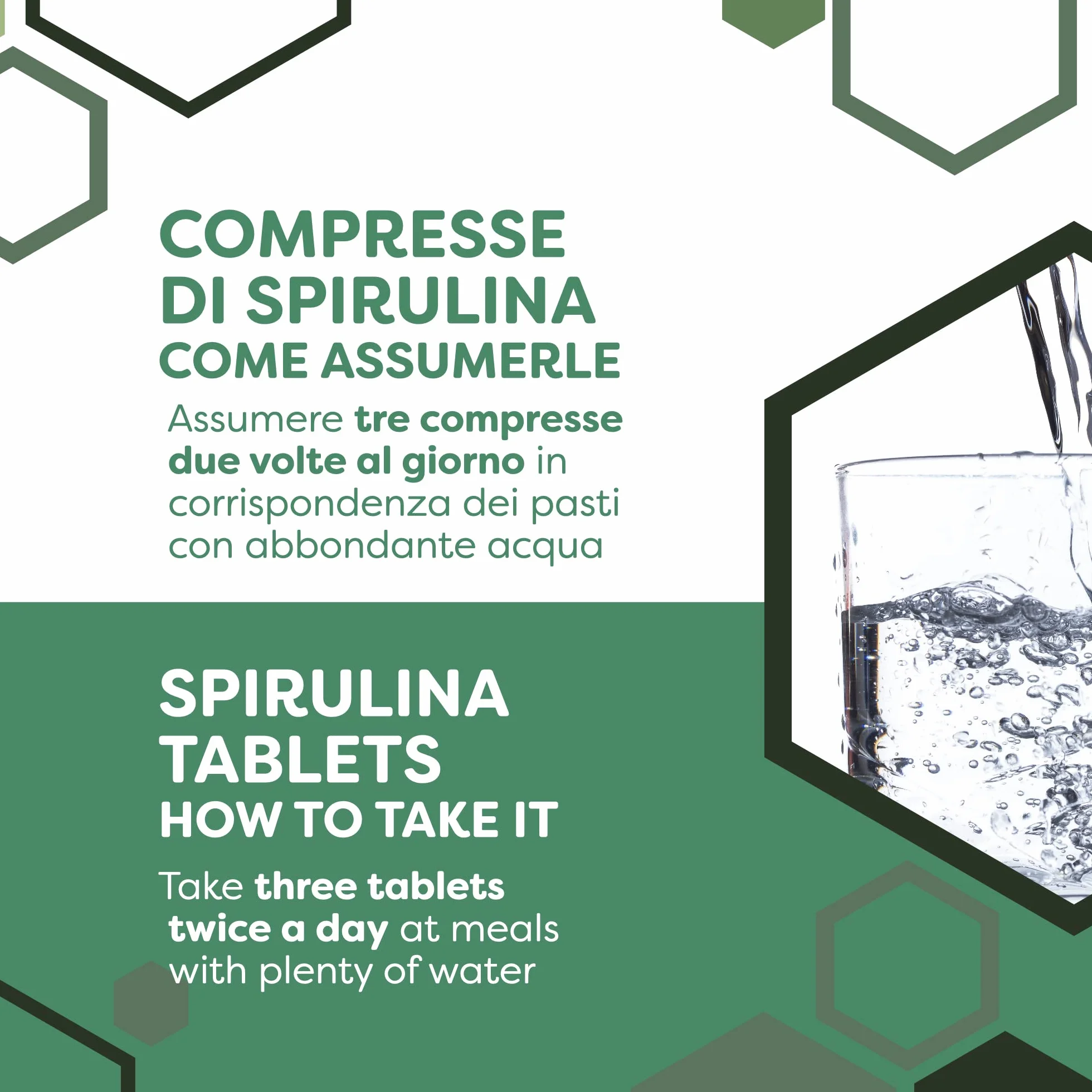 ERBOTECH Spirulina BIO Compresse 200g 800 Capsule Alga Biologica Pura Vegana
