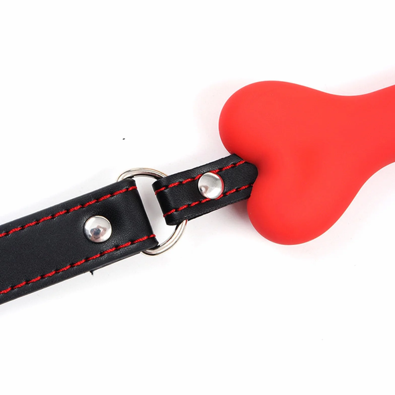 Generico Bavaglio a forma di osso BDSM e benda per occhi set bondage coppie giochi di ruolo