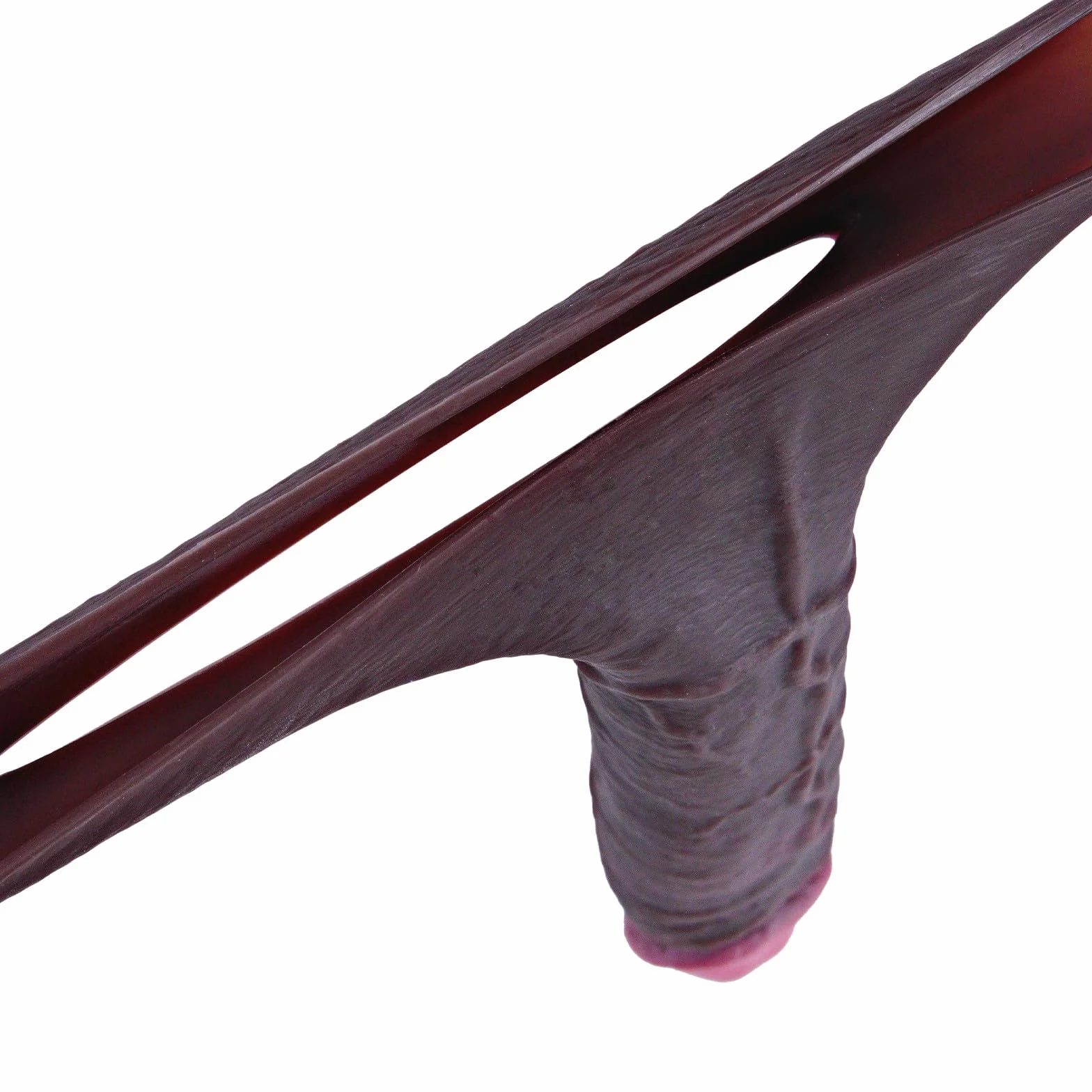 Allargatore realistico per pene maschile, fodera in silicone riutilizzabile 7,5 pollici con anello spesso, per ritardare l’eiaculazione, migliorare l’erezione, giocattolo sessuale per coppie maschili
