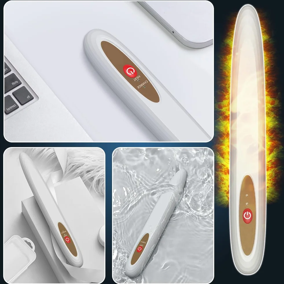 Roluck Sex Toy Riscaldatore, Bastone USB, Riscaldatore per Masturbatore Uomo a Temperatura Costante di 46°C, Riscaldatore Wireless per Asta Riscaldate, Gadget per Preriscaldare i Sexytoysys Uomo