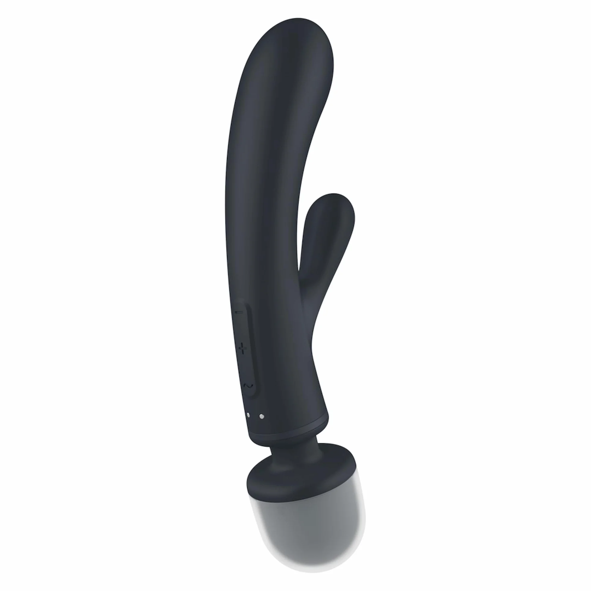 Satisfyer 2 in 1 Triple Lover Dildo Vibratore | Sex Toys multifunzionale | 3 potenti Motori | Impermeabile (IPX7) | Stimolatore del Punto G, del Clitoride e Massaggio | Silicone di alta Qualità