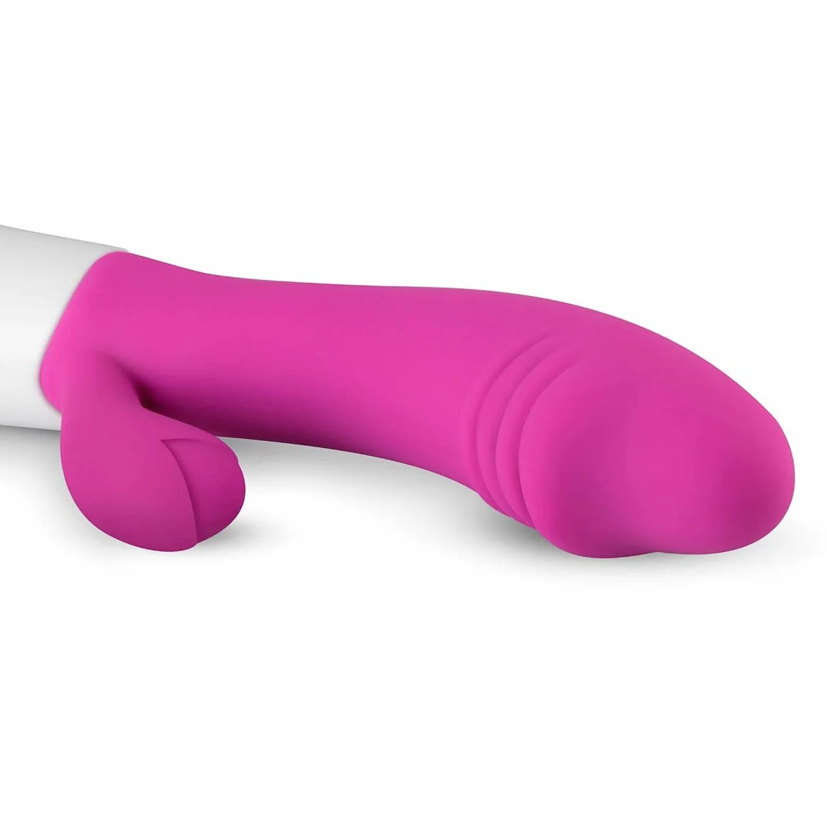 Teazers Realistico Vibratore Rabbit – Vibratore del Punto G e del Clitoride – Vibratore Tarzan per Donna con 10 Impostazioni di Vibrazione – Giocattolo della Donna del Coniglio - Rosa
