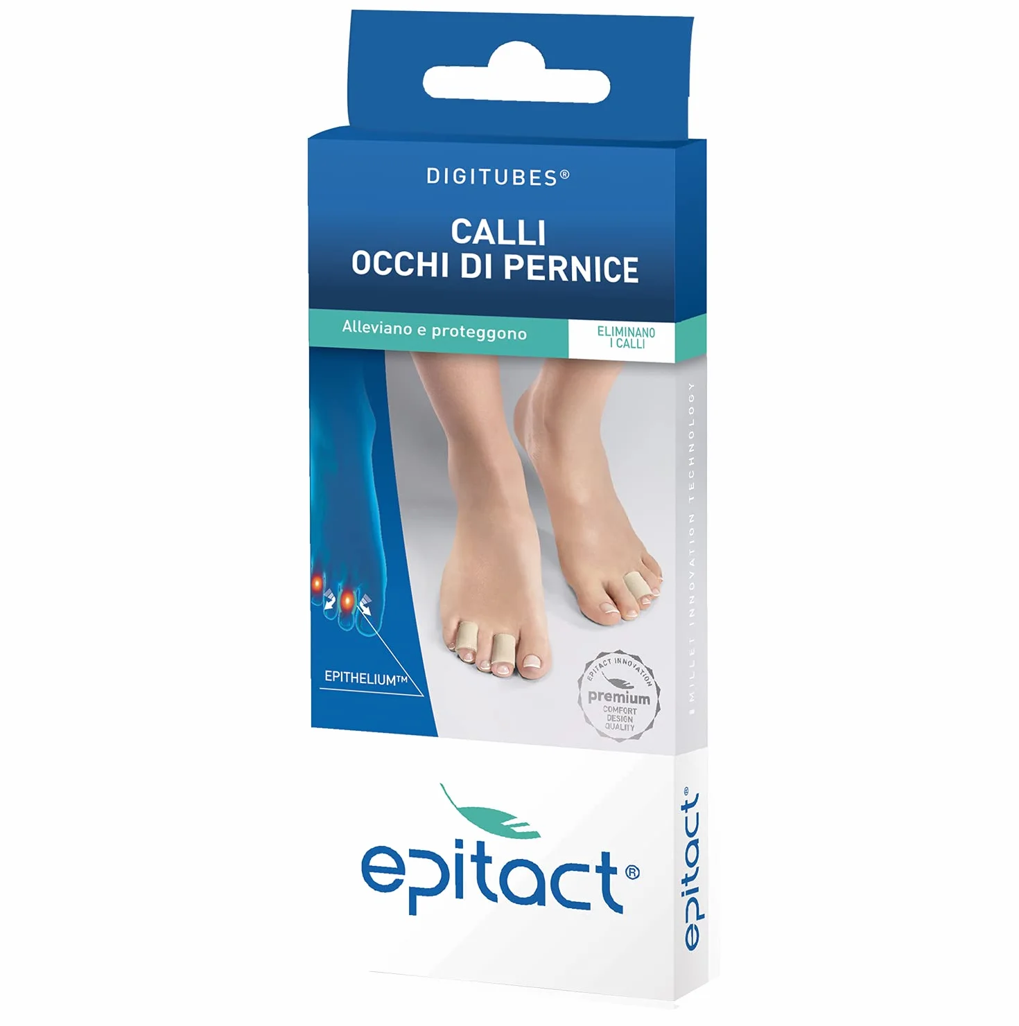 Epitact Pharma DIGITUBES Calli occhi di pernice Taglia S