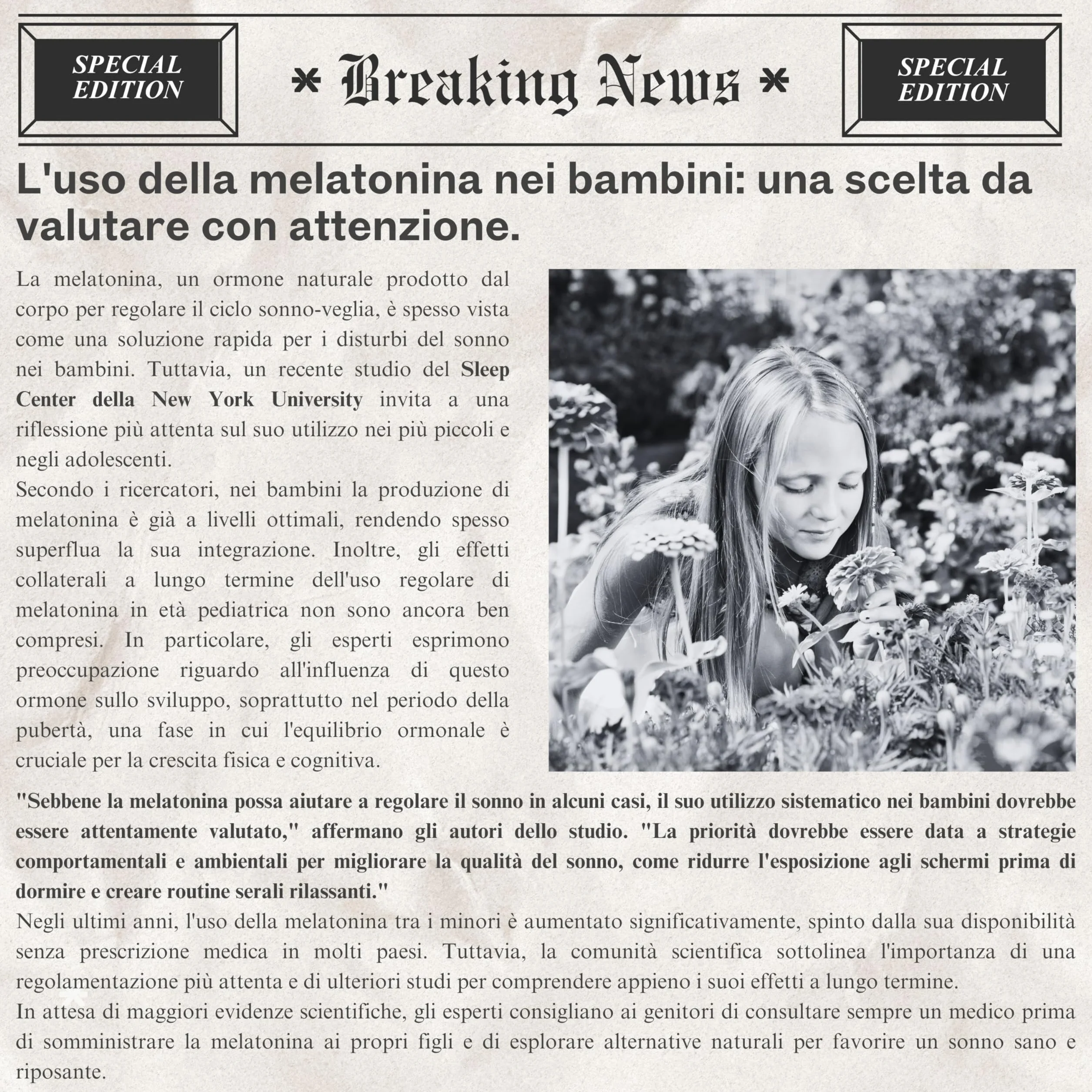 CalmaBim Gocce Per Dormire Bambini 60 ml - Passiflora Camomilla Vitamina B6 Rilassamento Naturale
