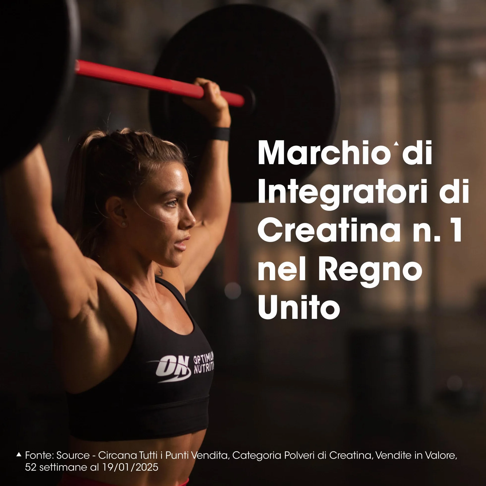 Optimum Nutrition Creatine Tablets – 3 g di Creatina Monoidrato per Porzione per Supportare le Prestazioni Durante l’Allenamento ad Alta Intensità – 60 Porzioni (180 Compresse)