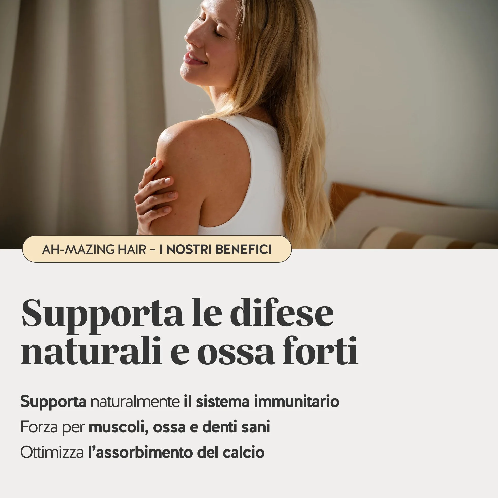 Vitamina D3 K2 - Hey Sunshine – Caramelle gommose con Vitamina D3 25 µg (1000 UI) e K2 – Funzione normale del sistema immunitario – 30 pezzi (1 mese) – Senza zucchero, Vegane – Bears with Benefits