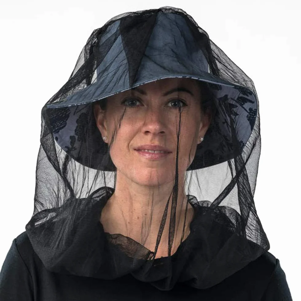 Cinco Head Net Mesh Rete per insetti Aggiornata dimensioni maggiori zanzare Bug No See Ums