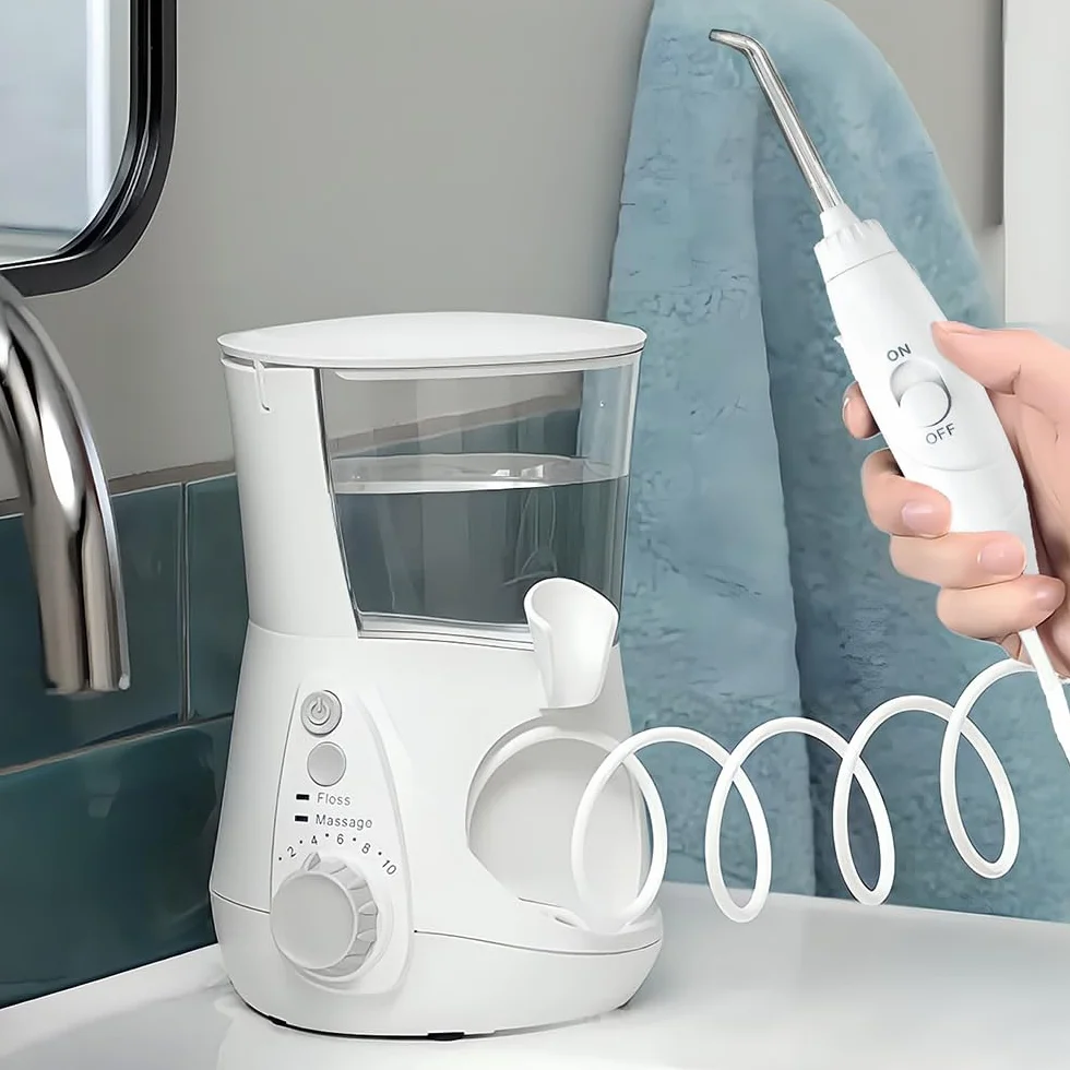 Punte di ricambio per idropulsore, testine per flosser, irrigatore orale sostitutivo (blu, viola, nero, bianco)