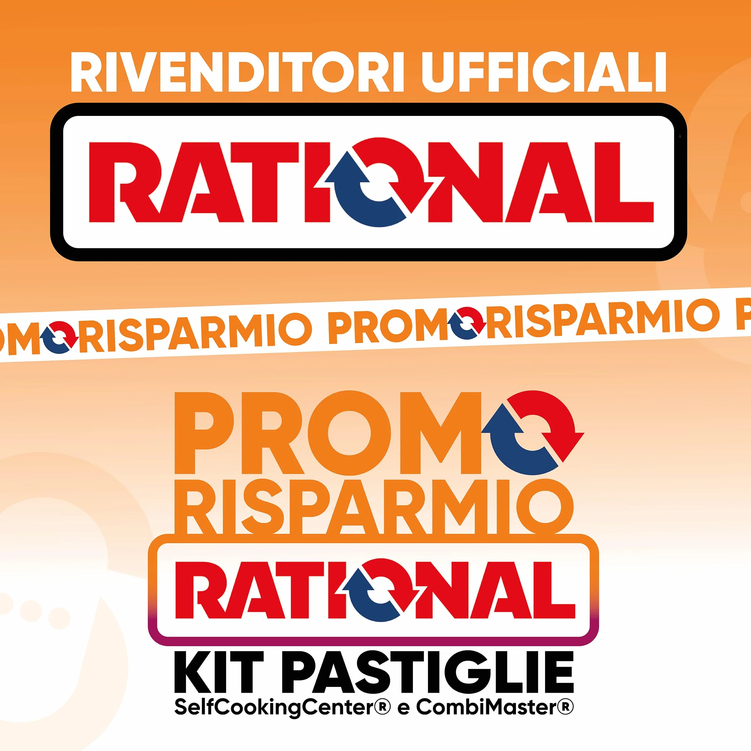 Rational iCombi Kit Pastiglie 150 detergenti e 150 brillantanti