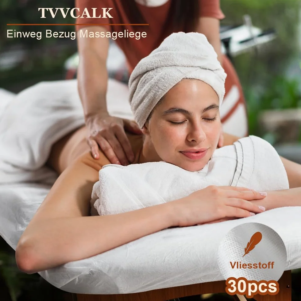 Copri lettino da massaggio Monouso 30PCS con Foro 110 x 215cm per Estetica