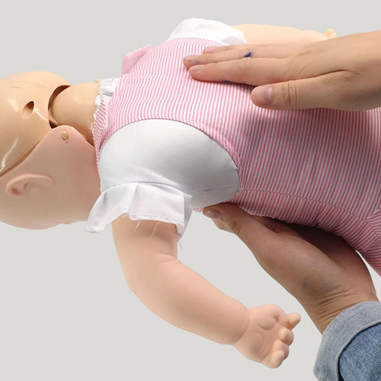 Model okluzji dróg oddechowych dziecka z CPR Narzędzie treningowe zadławienia dla profesjonalistów zdrowia i opiekunów