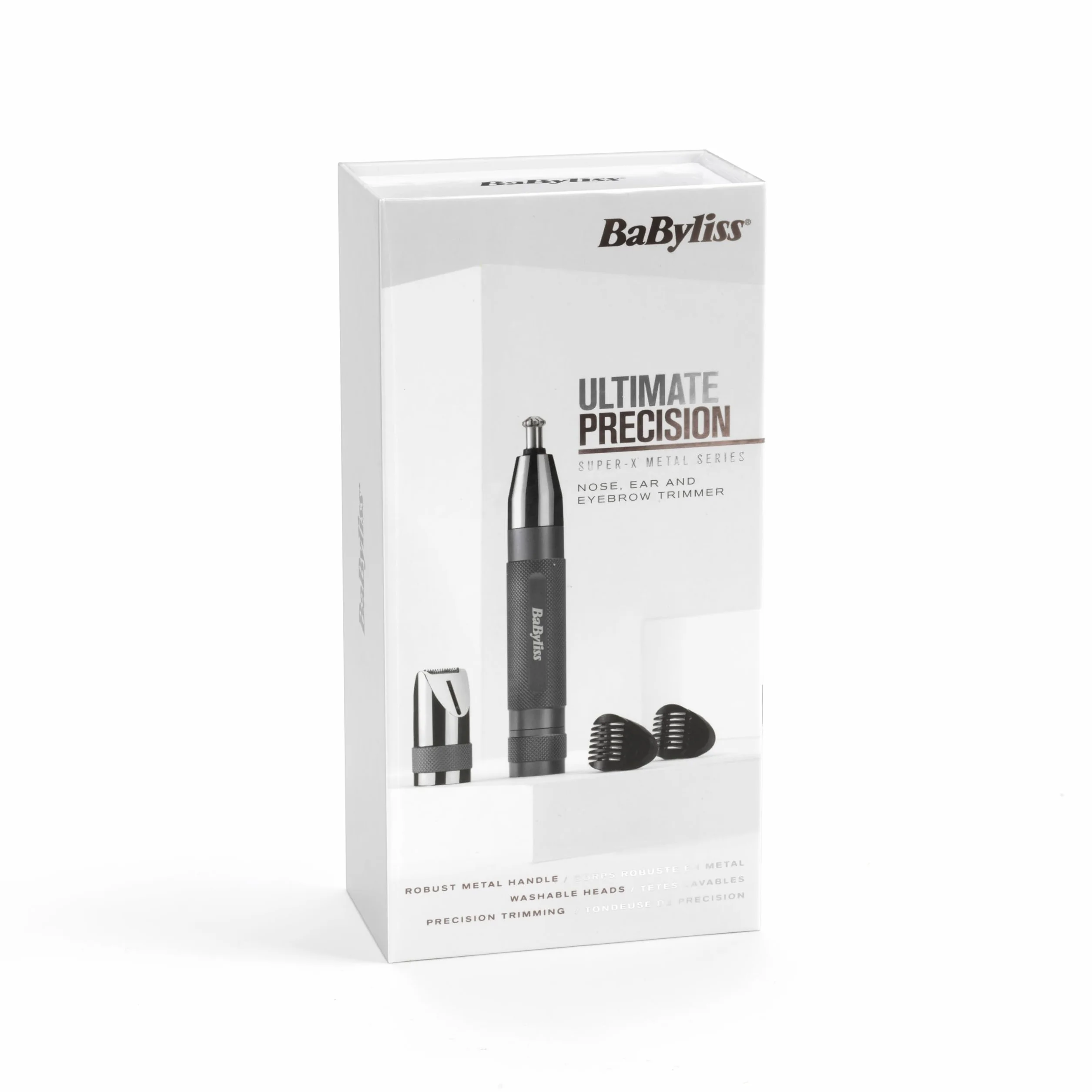 BaByliss Super-X Metal Trimmer do nosa/uszu/brwi E116E