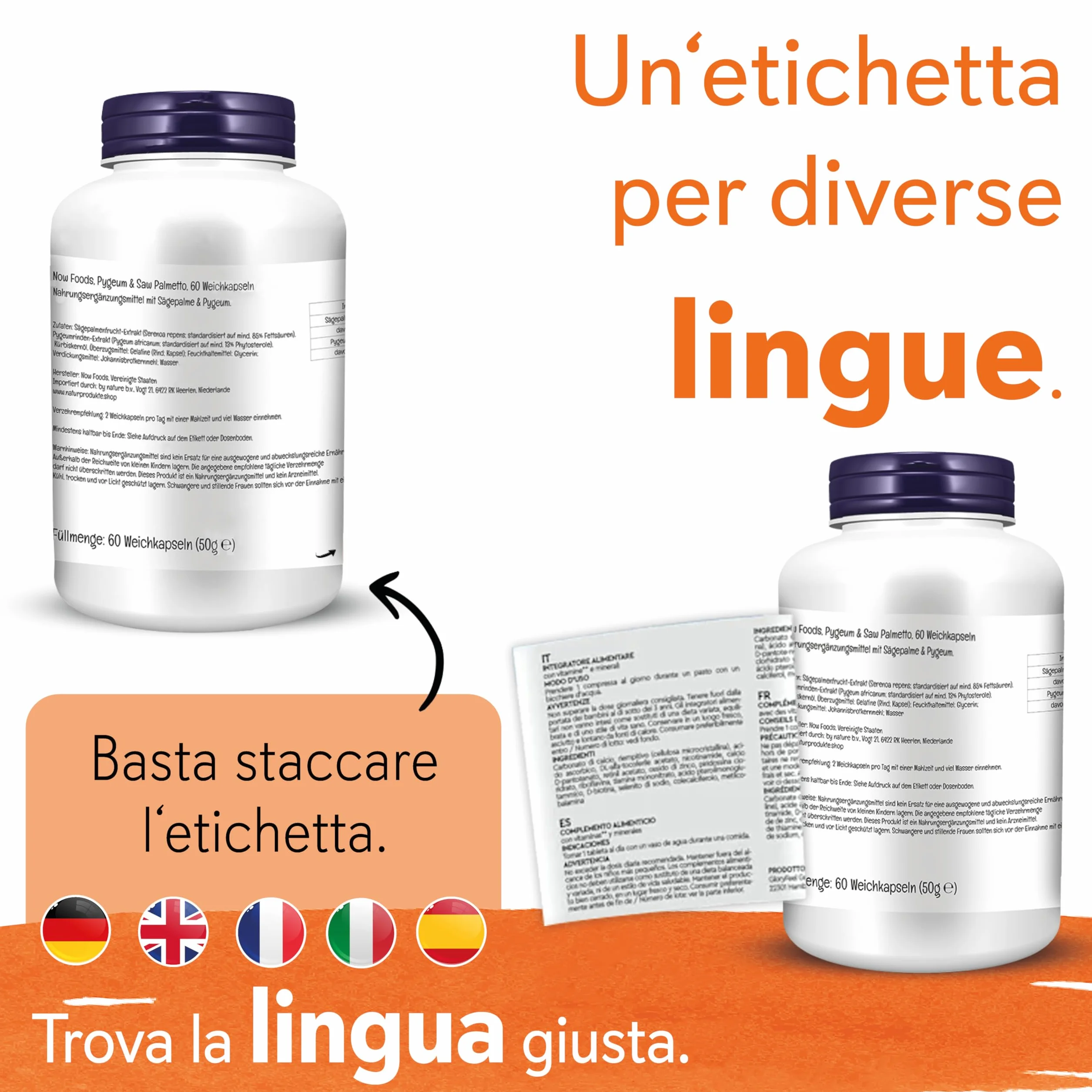 Now Foods Estratto di Saw Palmetto 160mg 240 Softgels Testato in Laboratorio Senza Soia Senza Glutine Non-GMO