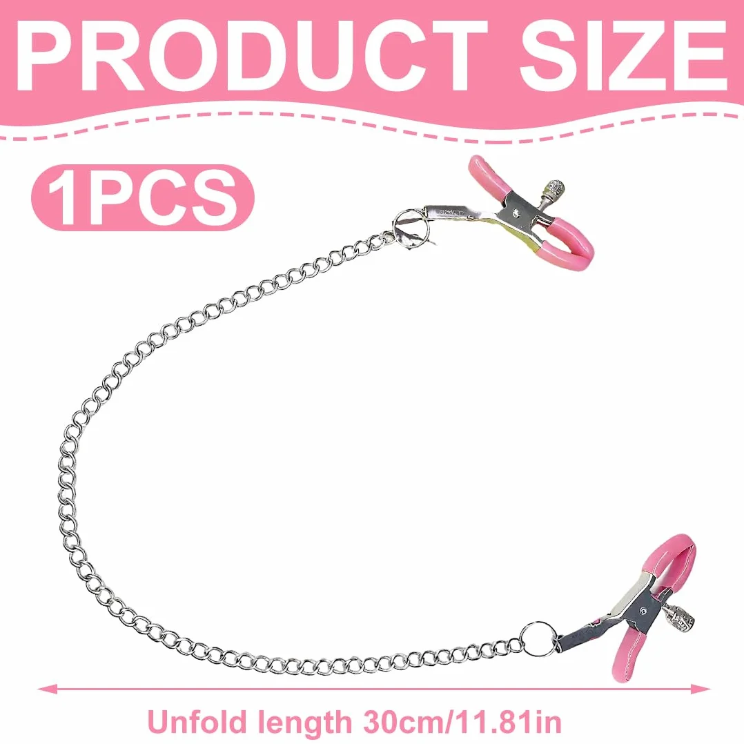 1 Pezzo pinze per capezzoli, Pinze capezzoli, capezzoli stimolanti, Rosa