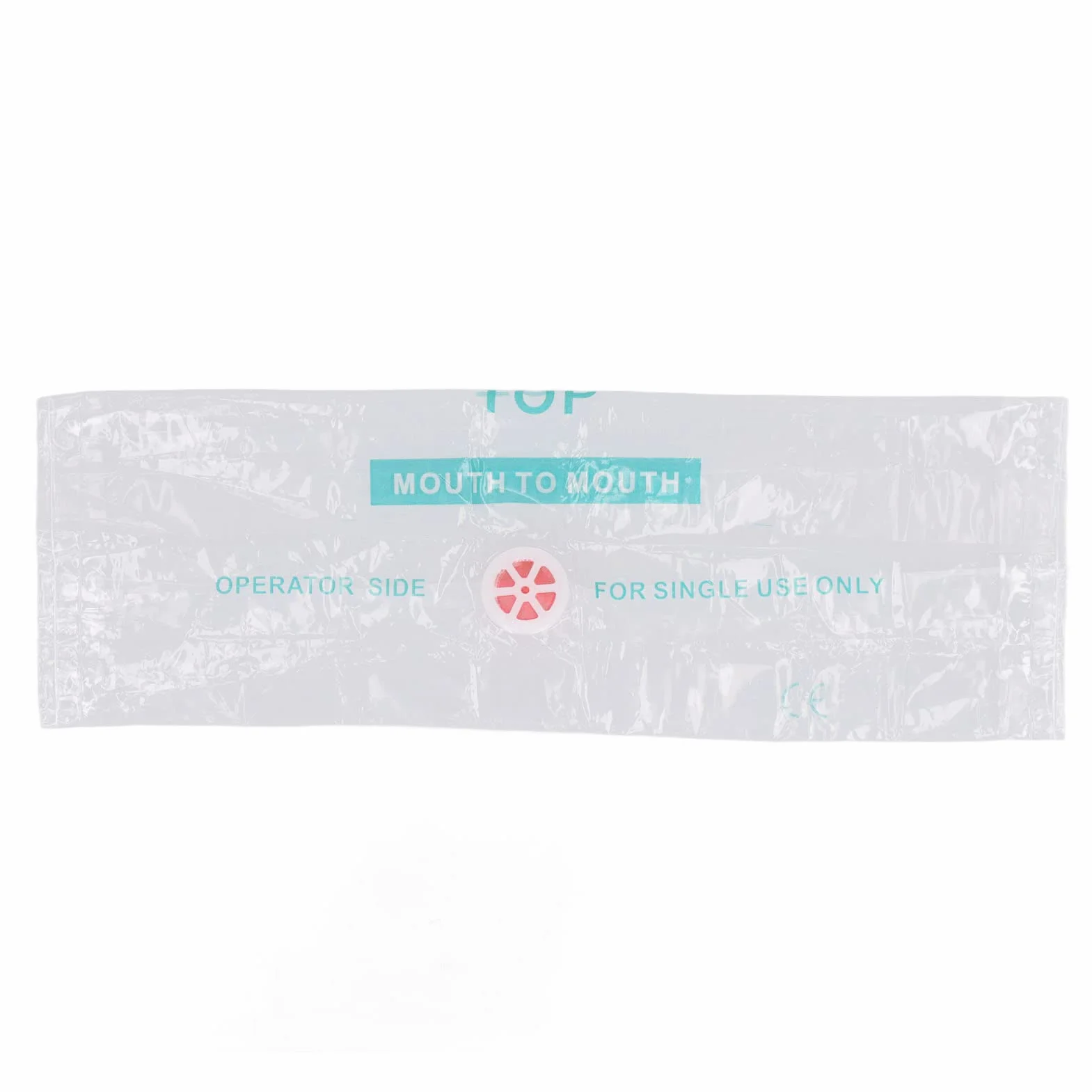 Maschera Facciale RCP 6 Pezzi con Valvola Unidirezionale Portachiavi Kit Emergenza