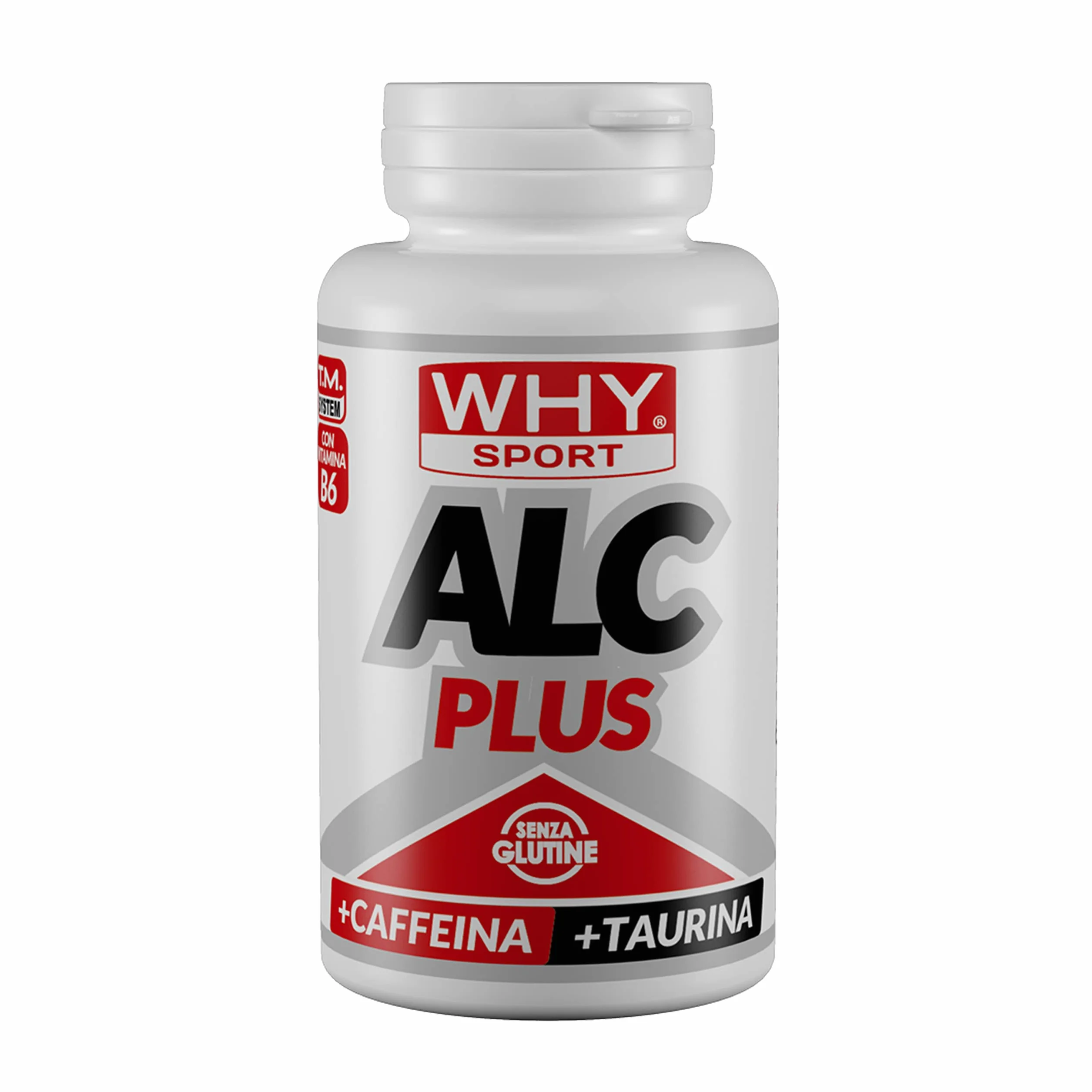 WHY SPORT ALC PLUS - Integratore Alimentare Energetico a Base di Acetil l-carnitina - 60 Compresse