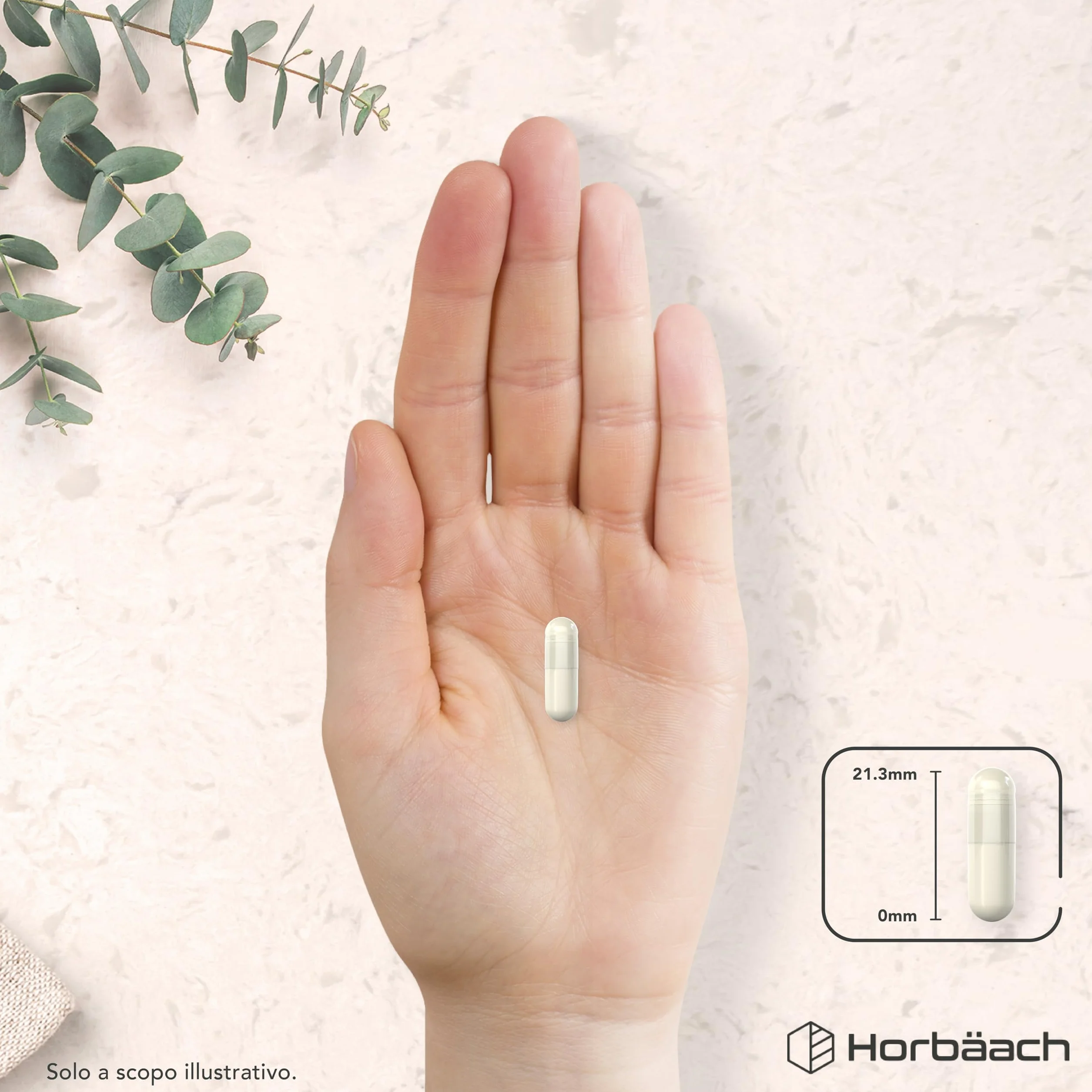 Horbaach Acido Alfa Lipoico 300ug Biotina 120 Capsule Alto Dosaggio Integratore Alimentare