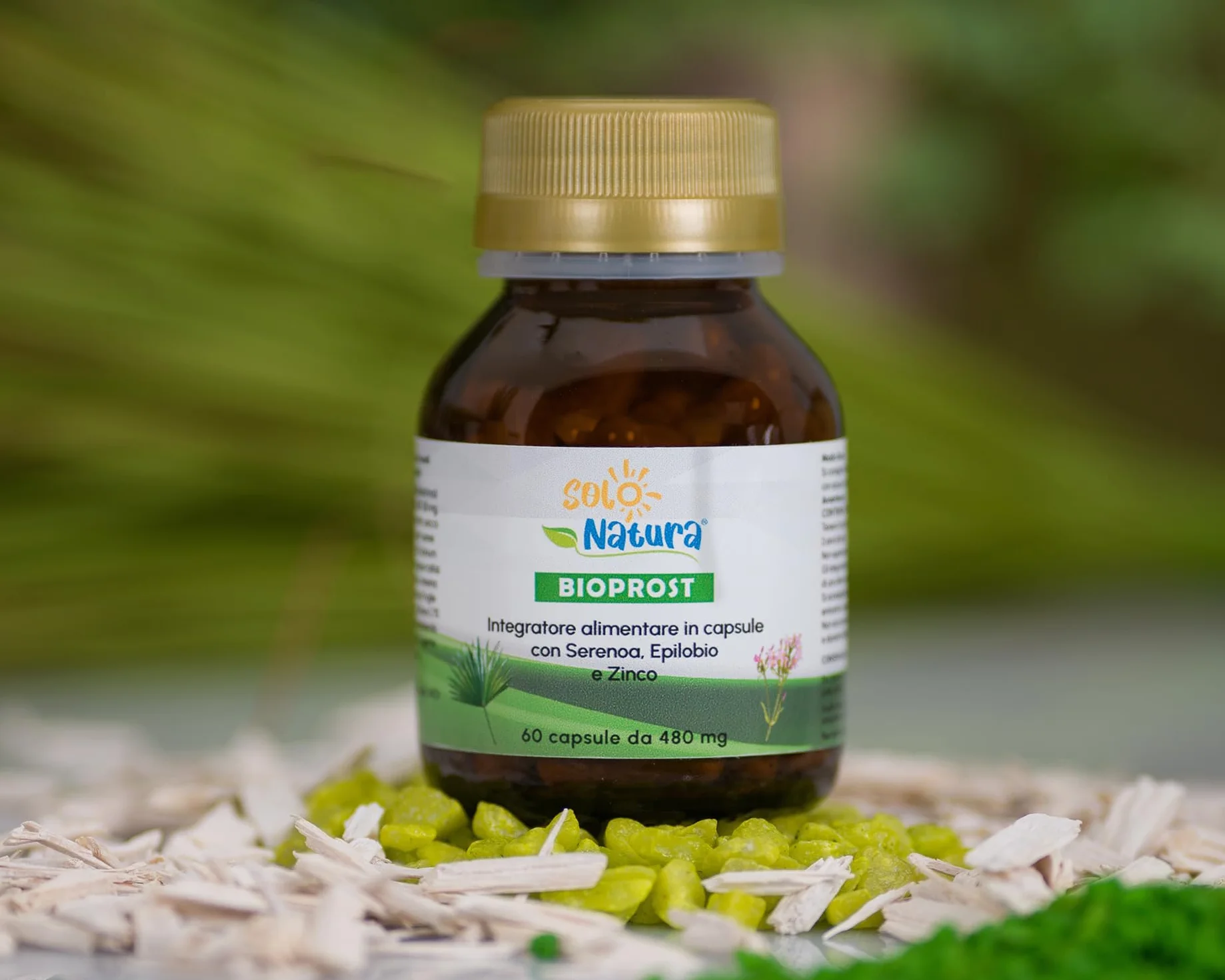 Bioprost Integratore Prostata Naturale Serenoa Repens Ortica Epilobio Agnocasto Zinco 60 Capsule Vegetali