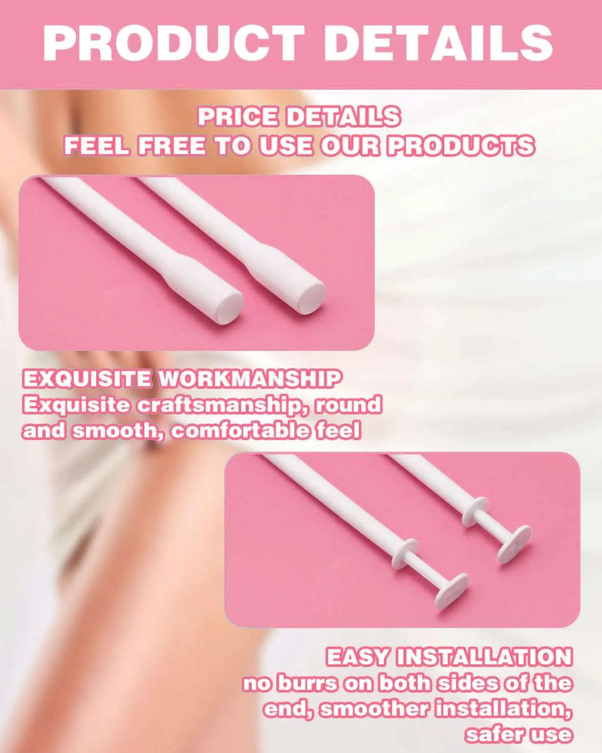 25 pezzi Applicatori Vaginali Monouso, Lubrificante Personale Applicatore, Vaginale Sparatutto Siringa Aiuti Sanitari Strumenti Pacchetto Individuale