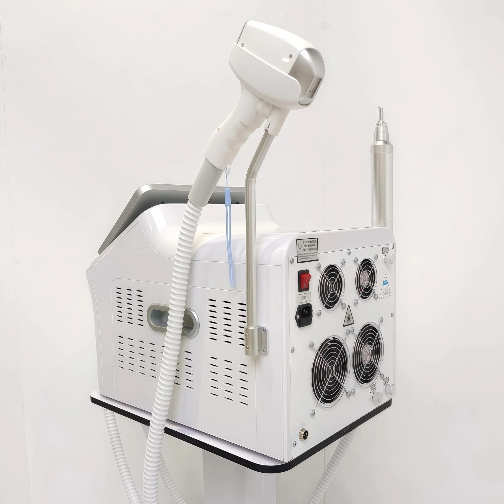 Professional 808nm diodo laser epilatore picosecond 2 in 1 ghiaccio titanio laser epilatore e rimozione tatuaggio, adatto per uso in salone di bellezza