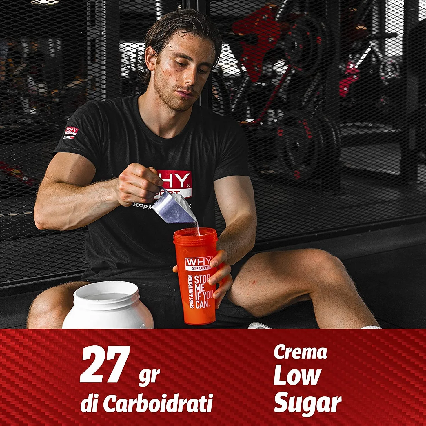 WHY SPORT PERFECT CREAM - Crema Proteica Spalmabile al Caramello Salato - Crema Spalmabile con Proteine Isolate - Senza Glutine - 300 gr