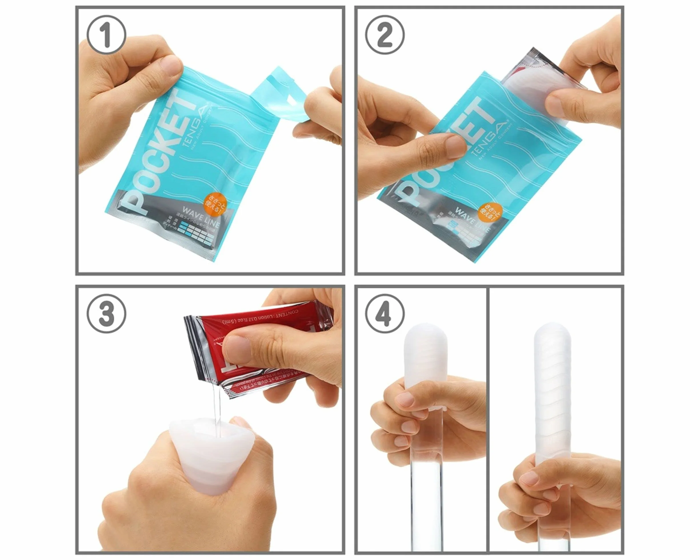 POCKET TENGA HEXA-BRICK