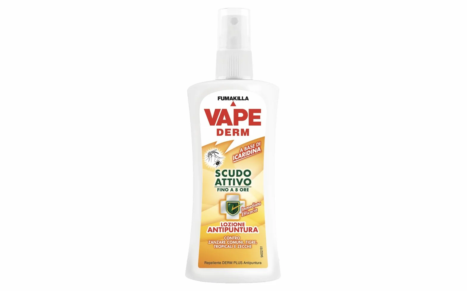 Vape Derm Lo Scudo Attivo Lozione Antipuntura Repellente Zanzare 100 ml