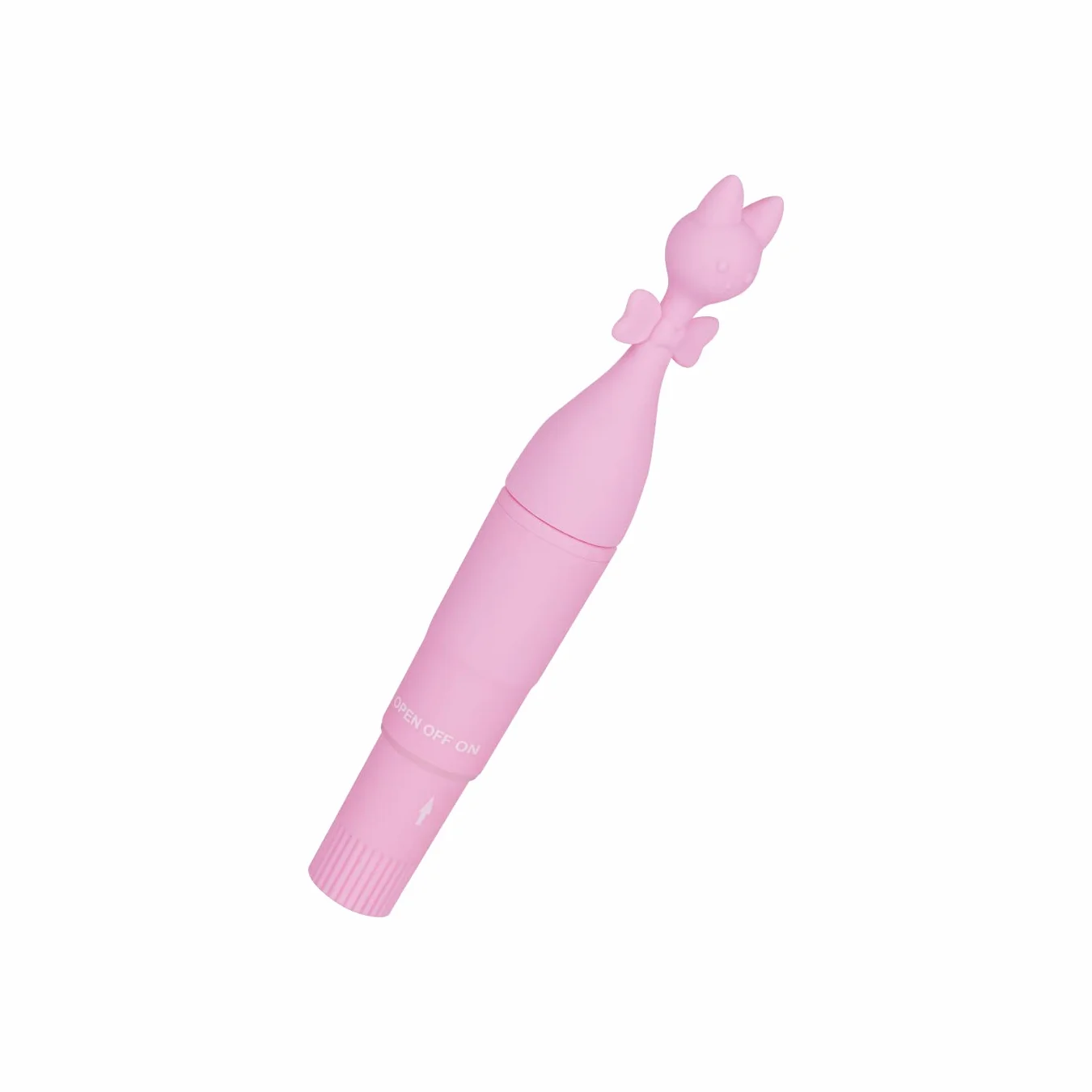 EIS, vibratore, 'vibratore a forma di gatto, 16,3 cm', impermeabile, con impugnatura, silicone delicato sulla pelle