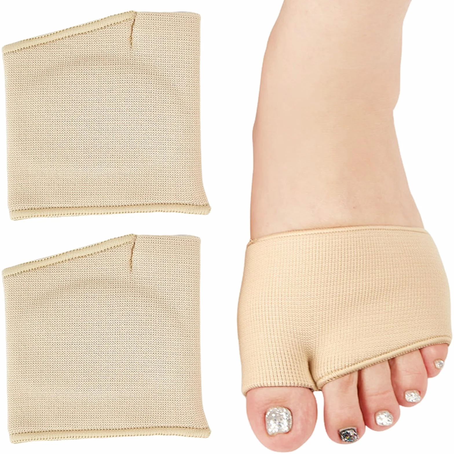 Cuscinetti Metatarsali Donna Uomo 1 Paio Supporti Avampiede Sollievo Metatarsalgia Neuroma Morton Taglia L Carne