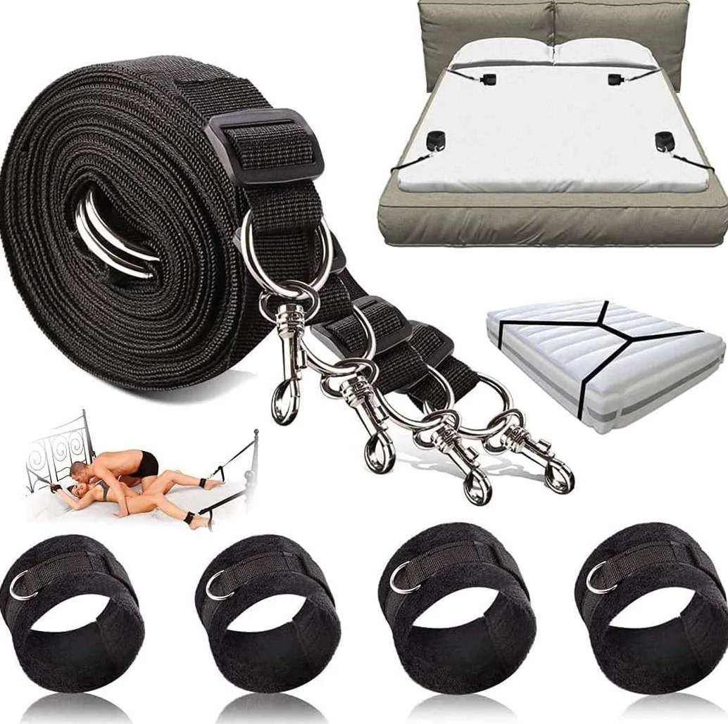 Lettino in Nylon con Set di Accessori per Yoga