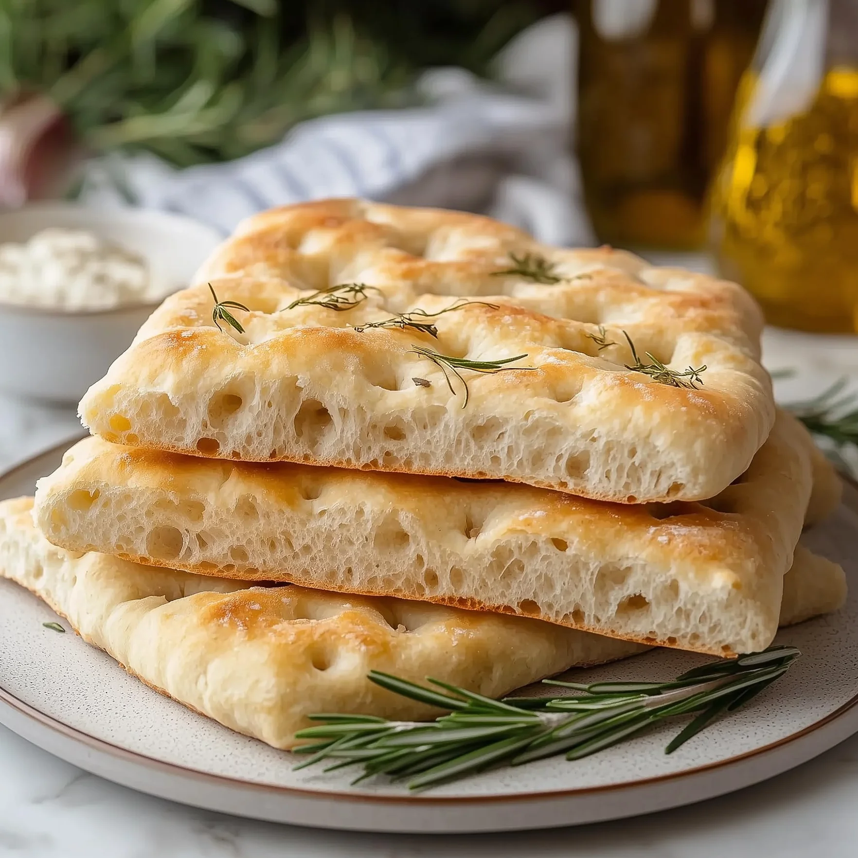 Focaccia Proteica Keto EatPro, 10 Focaccine Da 50g, 7% Carboidrati Netti, 26% Di Proteine, Focaccia Fit Olio Extra Vergine D'Oliva, Spuntini Proteici Low Carb, Keto Diet, Cibo Proteico
