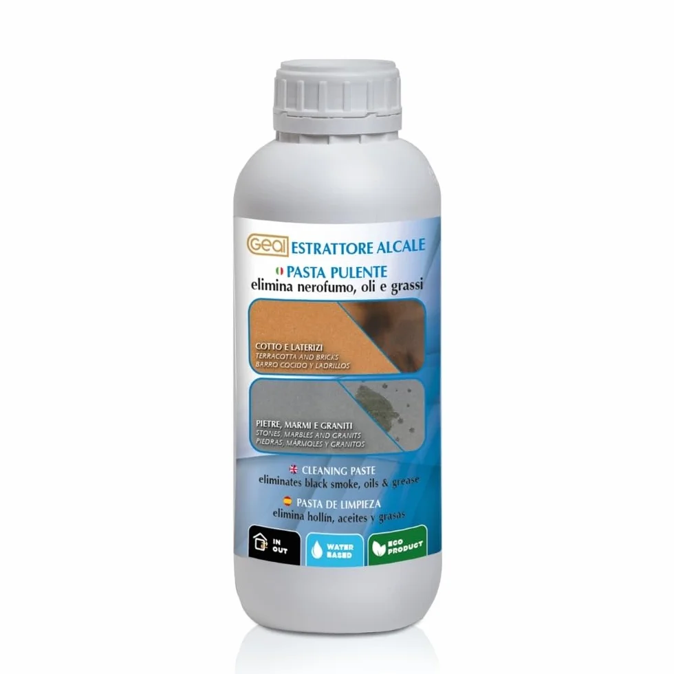 GEAL ESTRATTORE ALCALE - Pulitore in pasta 500 ml per pavimenti in Cotto e Pietra