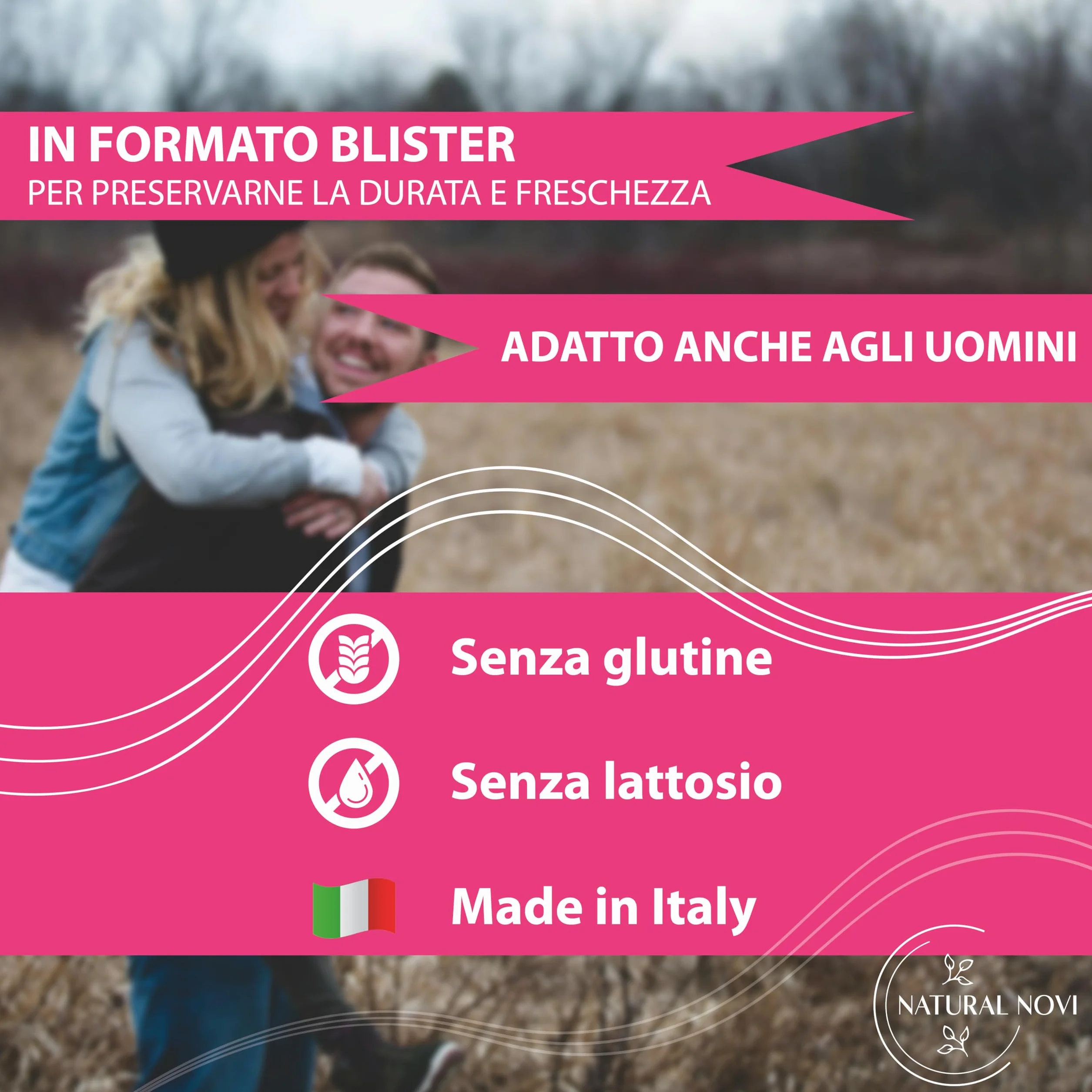 NaturalCyst® D-mannosio puro con fermenti lattici probiotici Acido Ialuronico Mirtillo rosso per Candida e infezioni vie urinarie Vegan