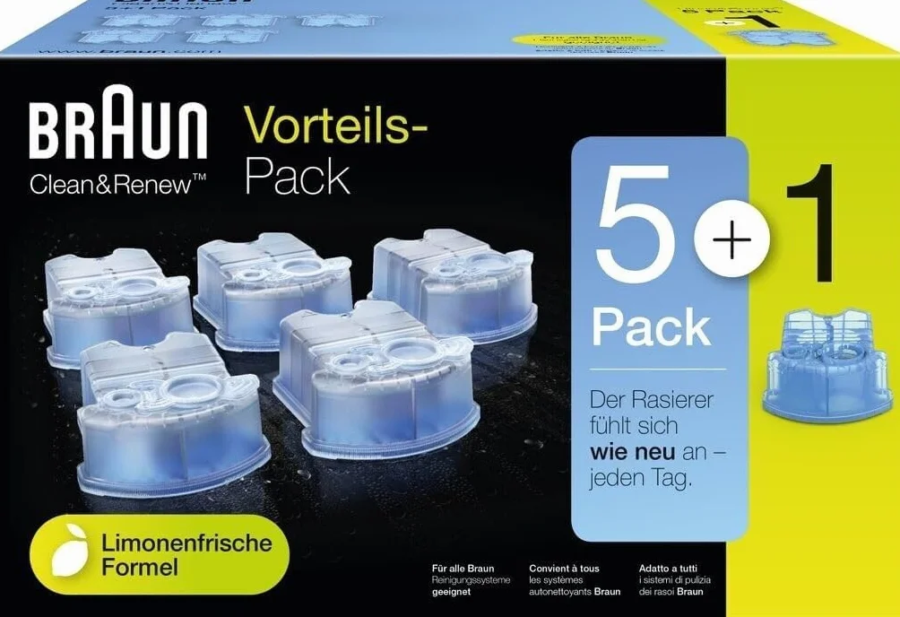 Braun Clean & Renew CCR 5+1 Confezioni