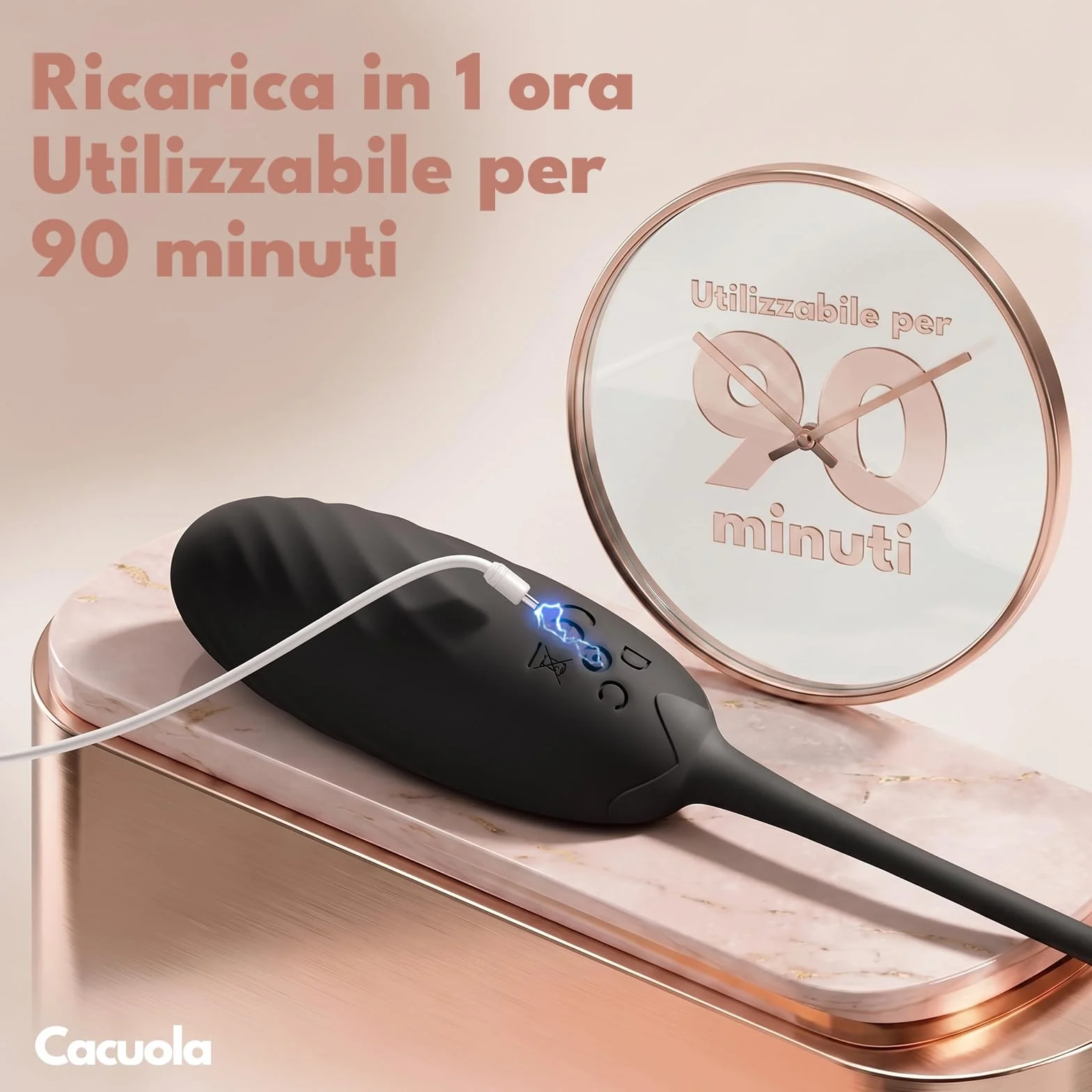 Sexytoysys Ovetto Vibrante Donna Telecomando Vibratore Punto G Squirting AI-Sync Wireless
