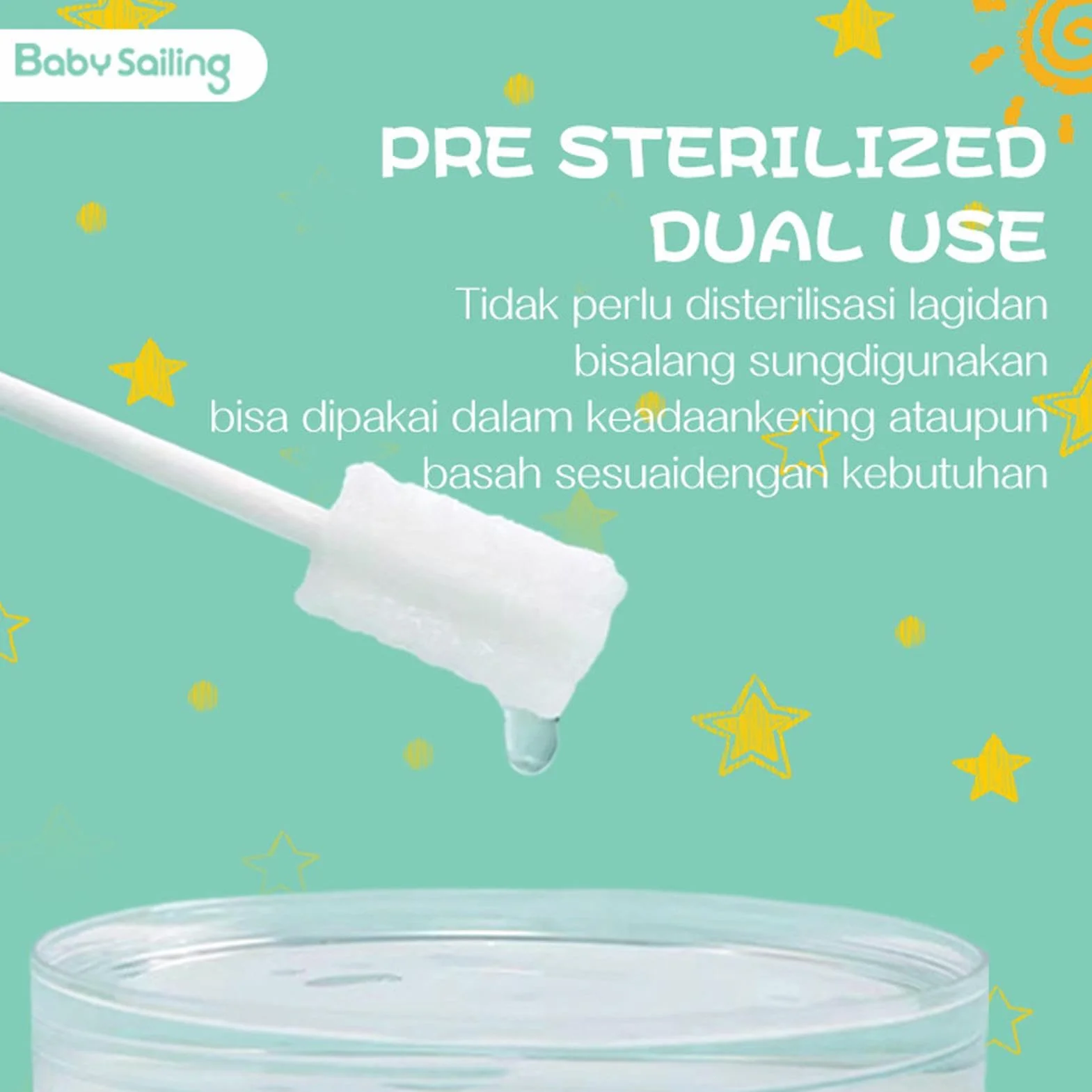 Neonato Garze Dente Spazzolino - Cleaner e Salviette Dentali per Bambini | Manico Carta Tampone, Set Pulizia Lingua, Pacchetto Cura Orale da Viaggio