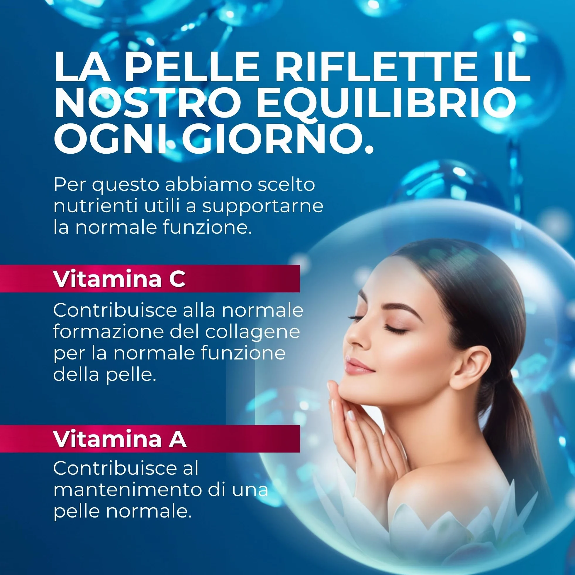Collagene Marino con Acido Ialuronico 2500mg 210 Gummies - Vitamina C, A, Zinco, Q10 per Pelle, Capelli e Unghie