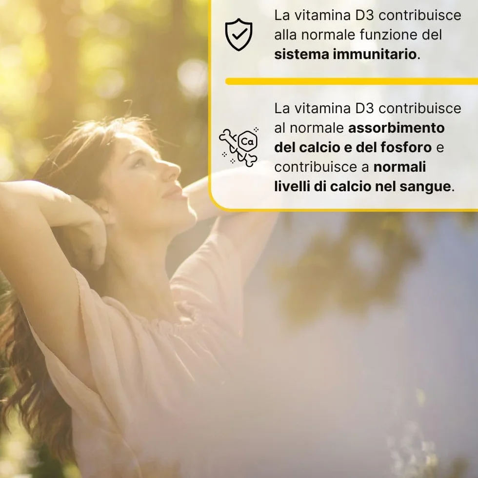 SWISSE Ultiboost- Vitamina D 2000 UI, Integratore Difese Immunitarie Adulti, Integratori Alimentari Donna e Uomo con vitamina D3 per Mantenimento Ossa e Denti Sani, Made in Italy, 100 Capsule Molli