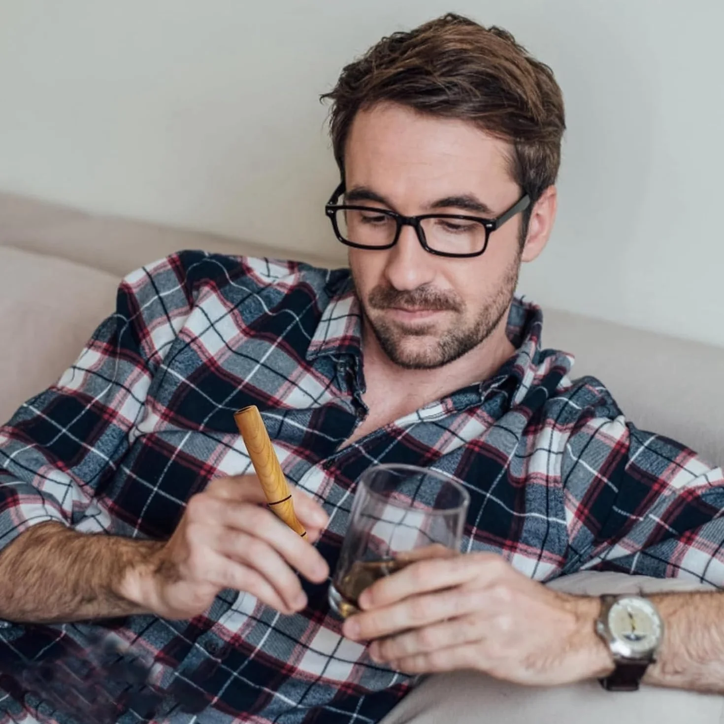Inalatore per aromaterapia con oli essenziali, inalatore per smettere di fumare, diffusore personale in legno per oli essenziali, con 3 confezioni di stoppini in cotone vuoti - Xian di Tlingmeixian