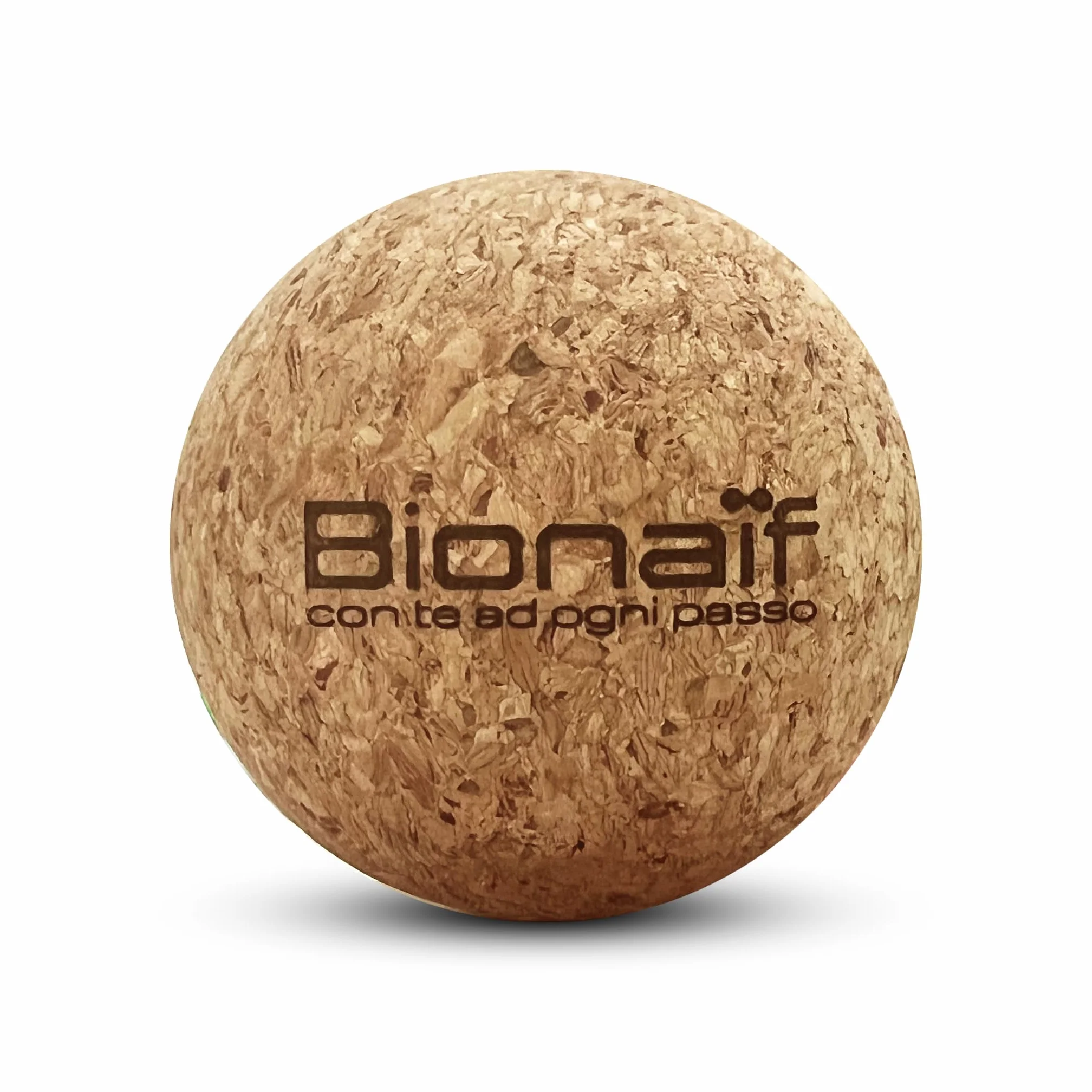Bionaif Pallina Massaggio Piedi in Sughero Naturale per Fascite Plantare, Trigger Point e Rilascio Miofasciale. Stimola Circolazione e Riduce Tensioni
