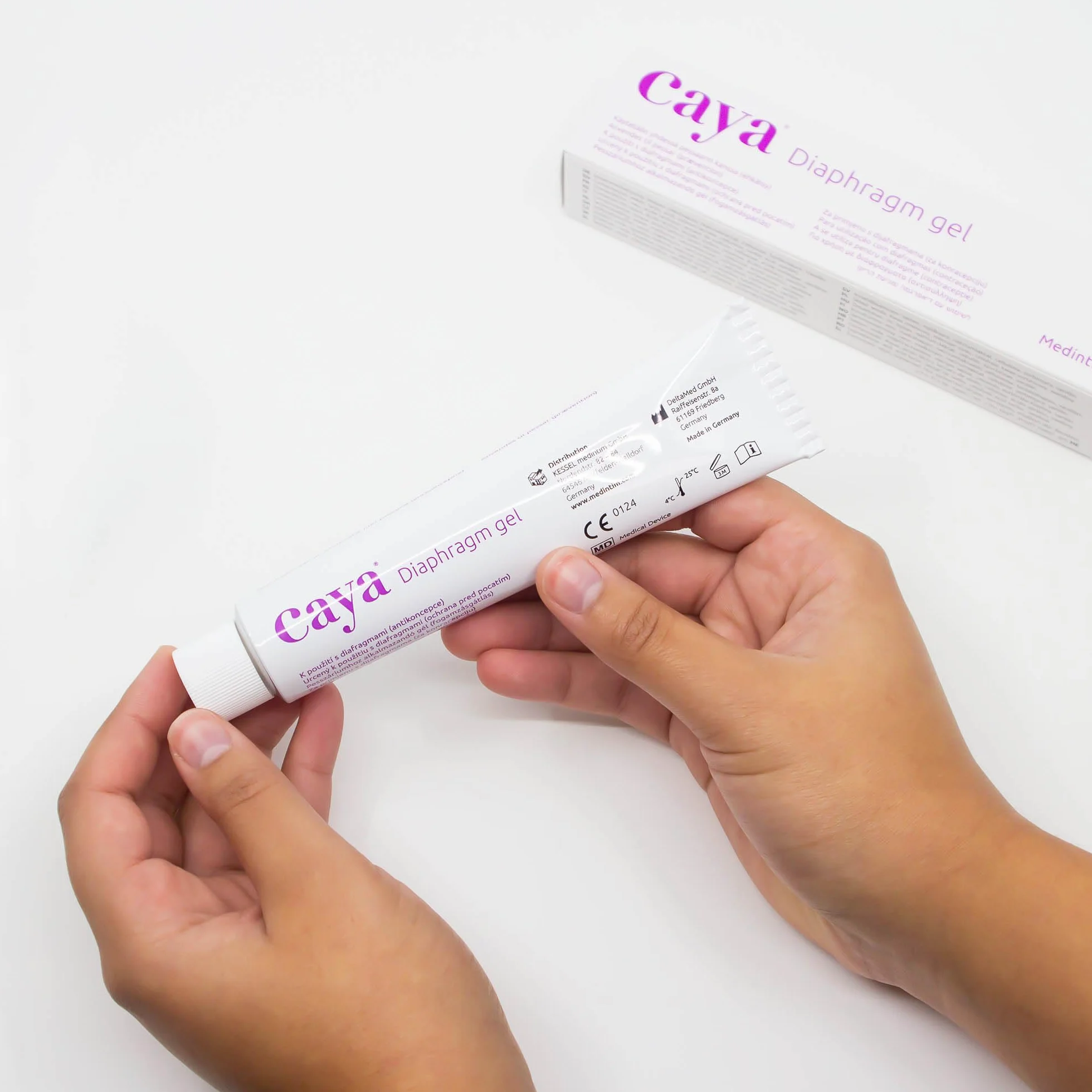 Caya Gel Espermicida Para Diafragmas 60G