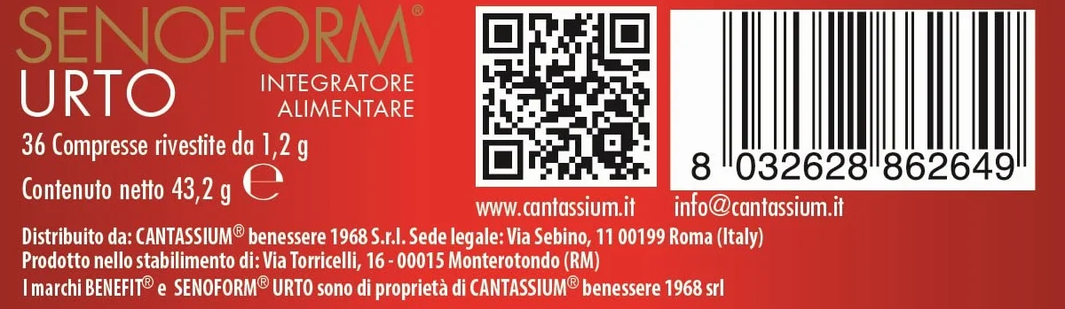 BENEFIT SENOFORM URTO INTEGRATORE ALIMENTARE rassodante seno 36 compresse