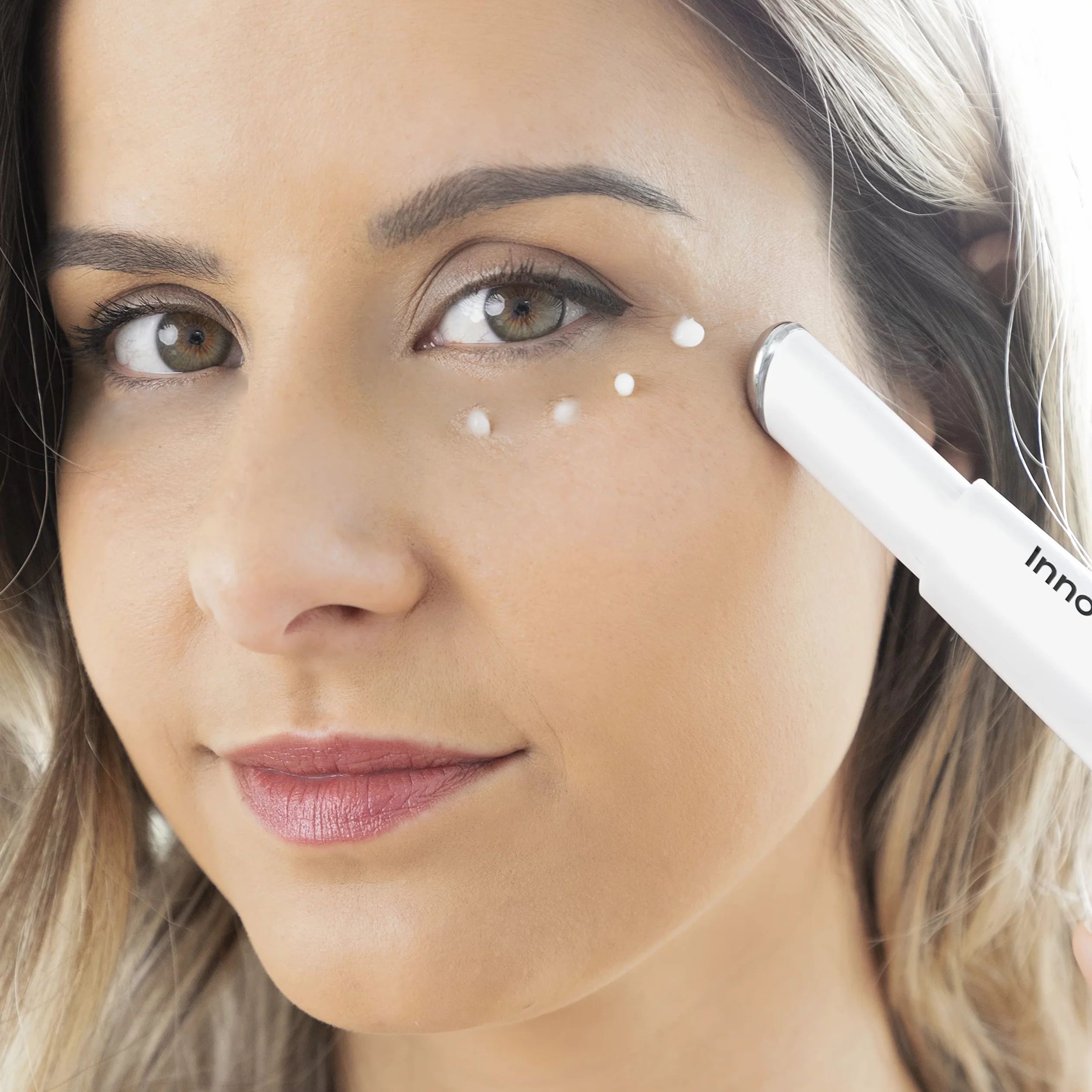 InnovaGoods® massaggiatore elettrico per oculare anti-rughe e anti-età, fototerapia per oculare