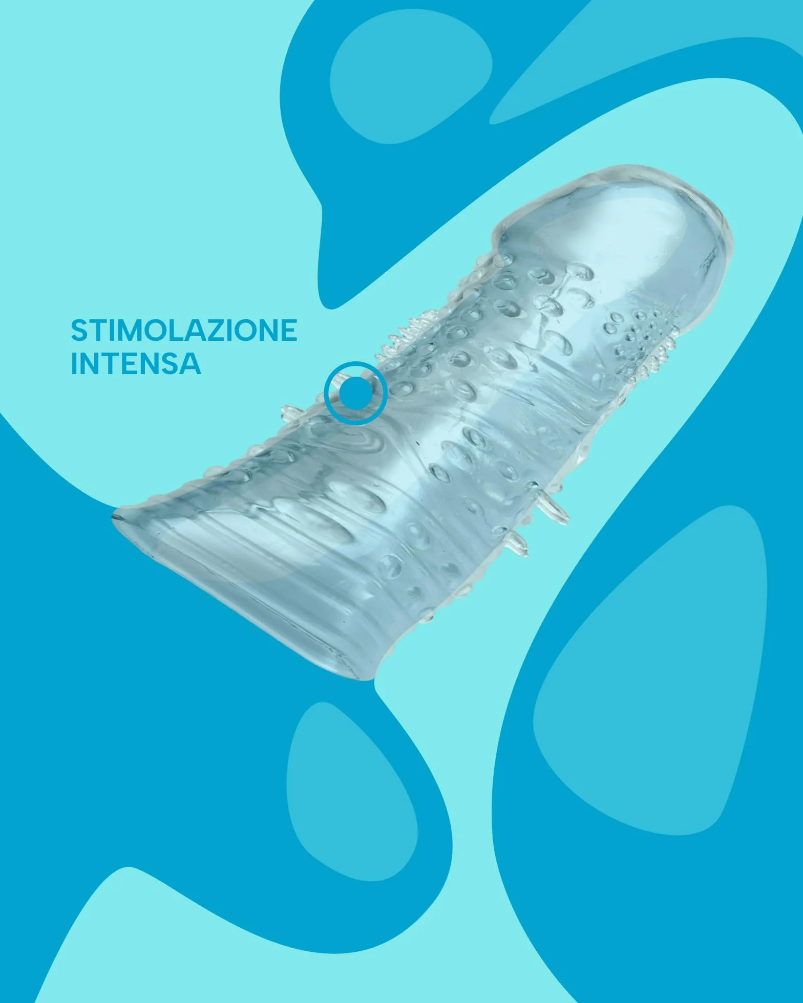 MySecretCase Guaina Pene Masturbatore Uomo Prolunga Allarga Penis Indossabile Sextoys Coppia Aumento Lunghezza Estensione