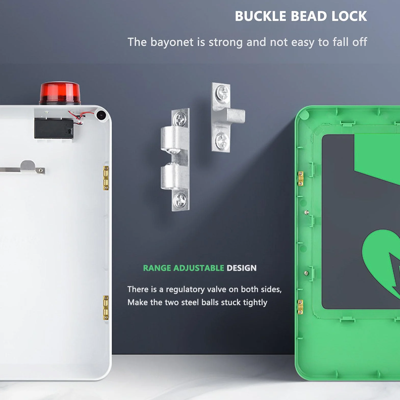 Mobile di stoccaggio defibrillatore AED a parete, scatola di allarme, armadietto pronto soccorso 45x35 Rosso