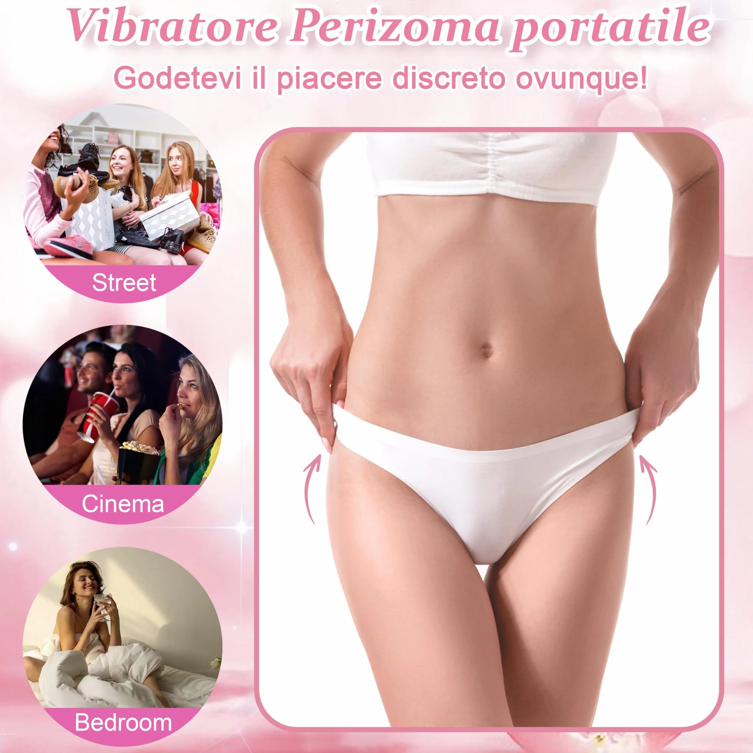 Vibratoreper Donna Professionale Sexytoysys Donna - Sex Toys Sessuali Vibratore Ovetto con Telecomando a Distanza, Vibrante Wireless Stimolatore Clitoride Femminile Vagina Vibratori Piccolo Sexy Toy