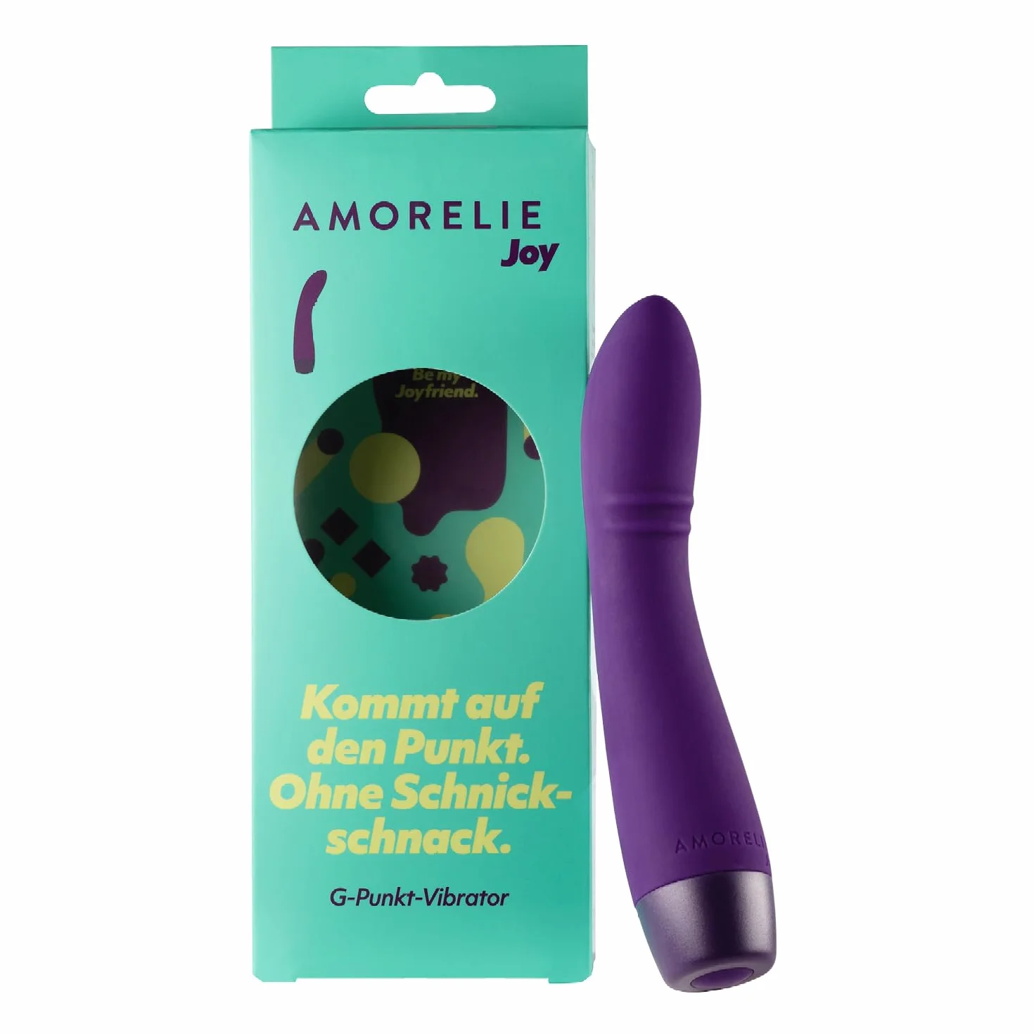 AMORELIE Joy - Vibratore a punto G Bloom | Impermeabile Ricaricabile